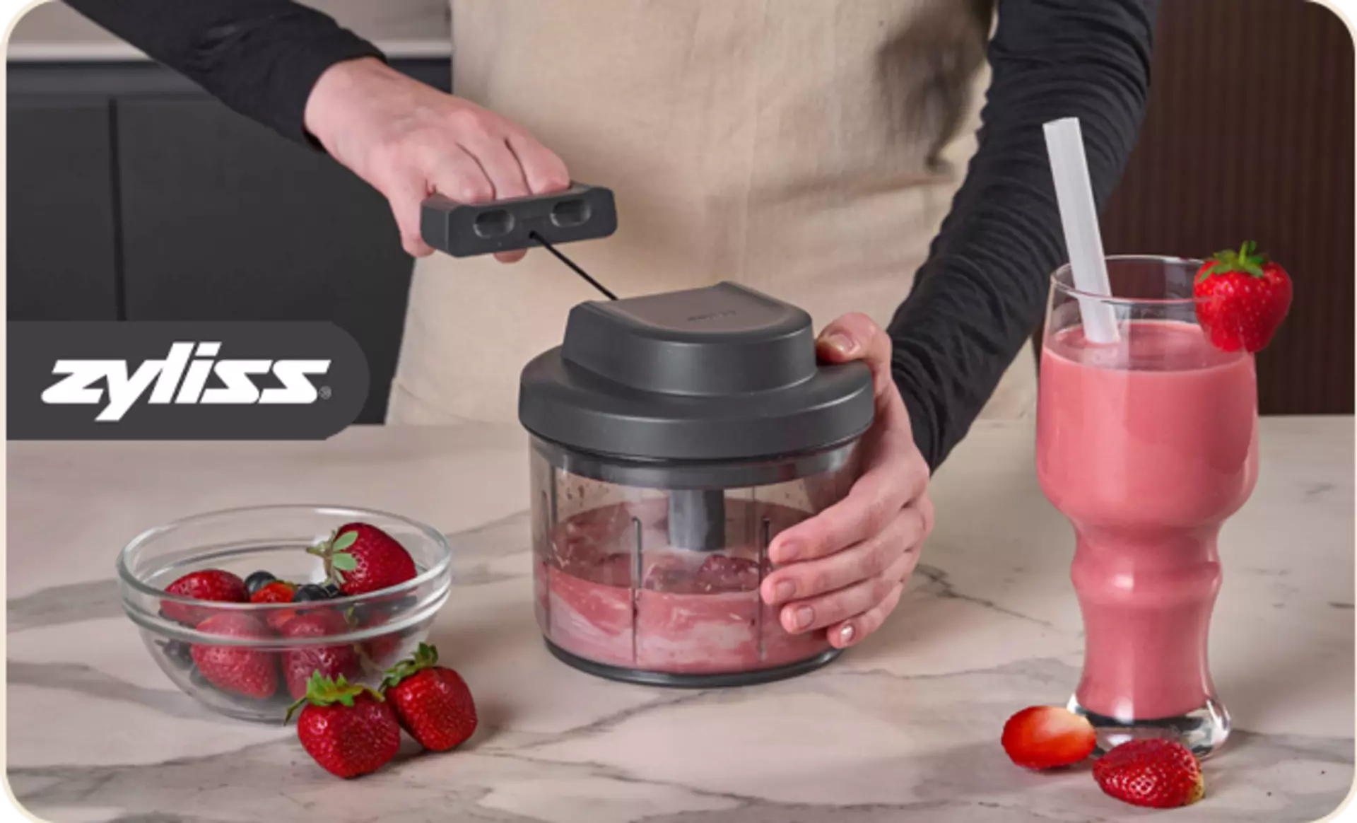 Produktvorführung: Zyliss Smoothies bei Möbel Inhofer
