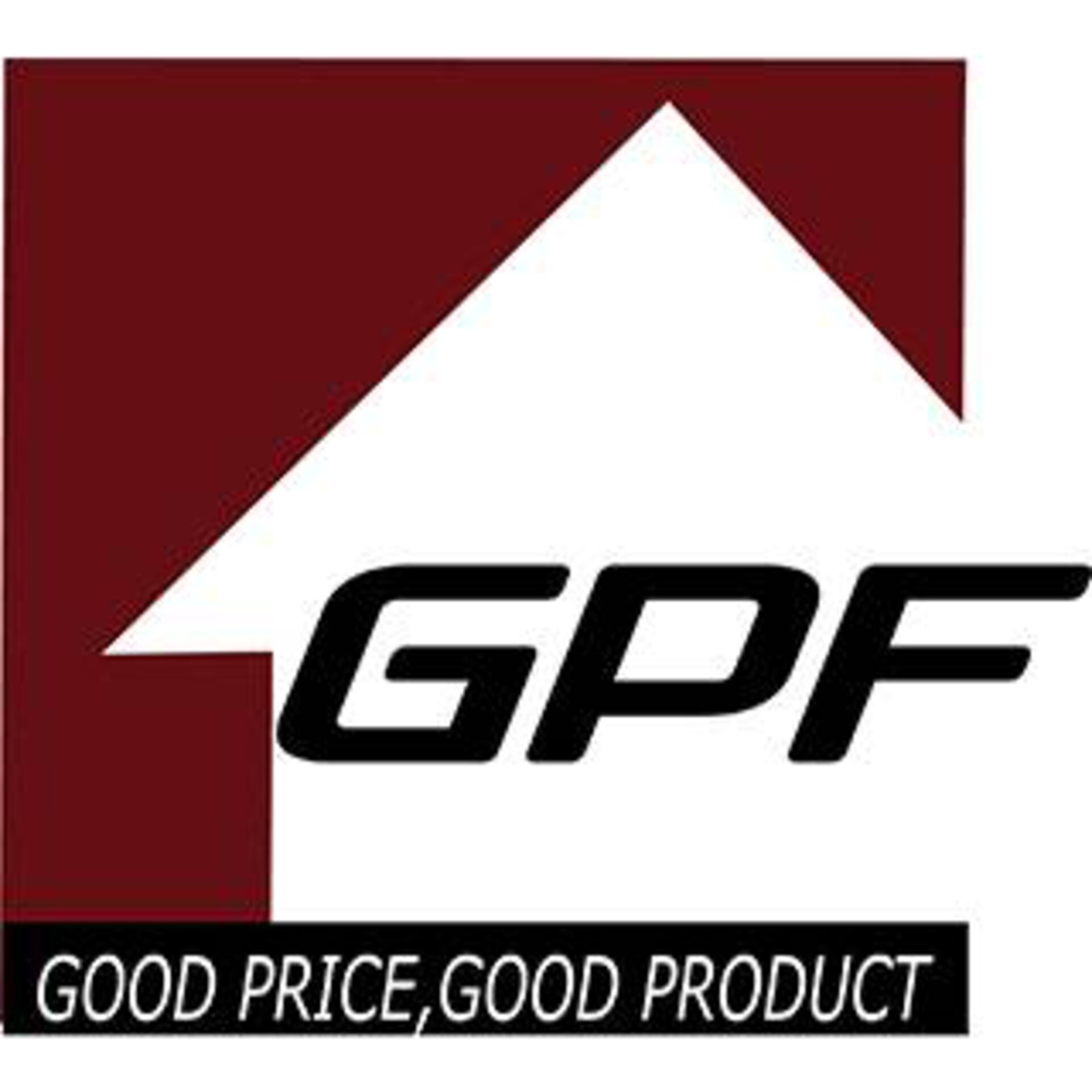 Logo "GPF - Good Price, Good Product"
