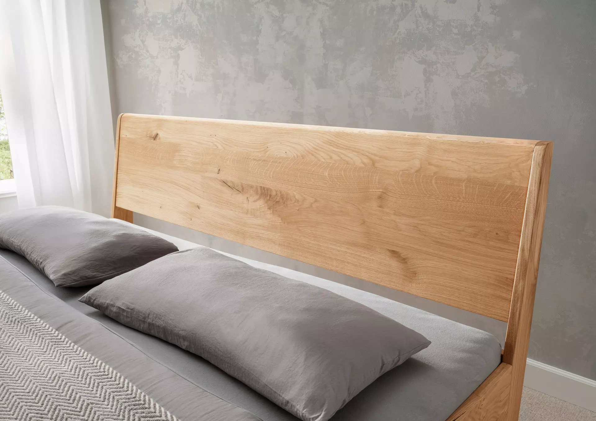 Bett BE-0823 GK Möbel Holz 185 x 90 x 215 cm