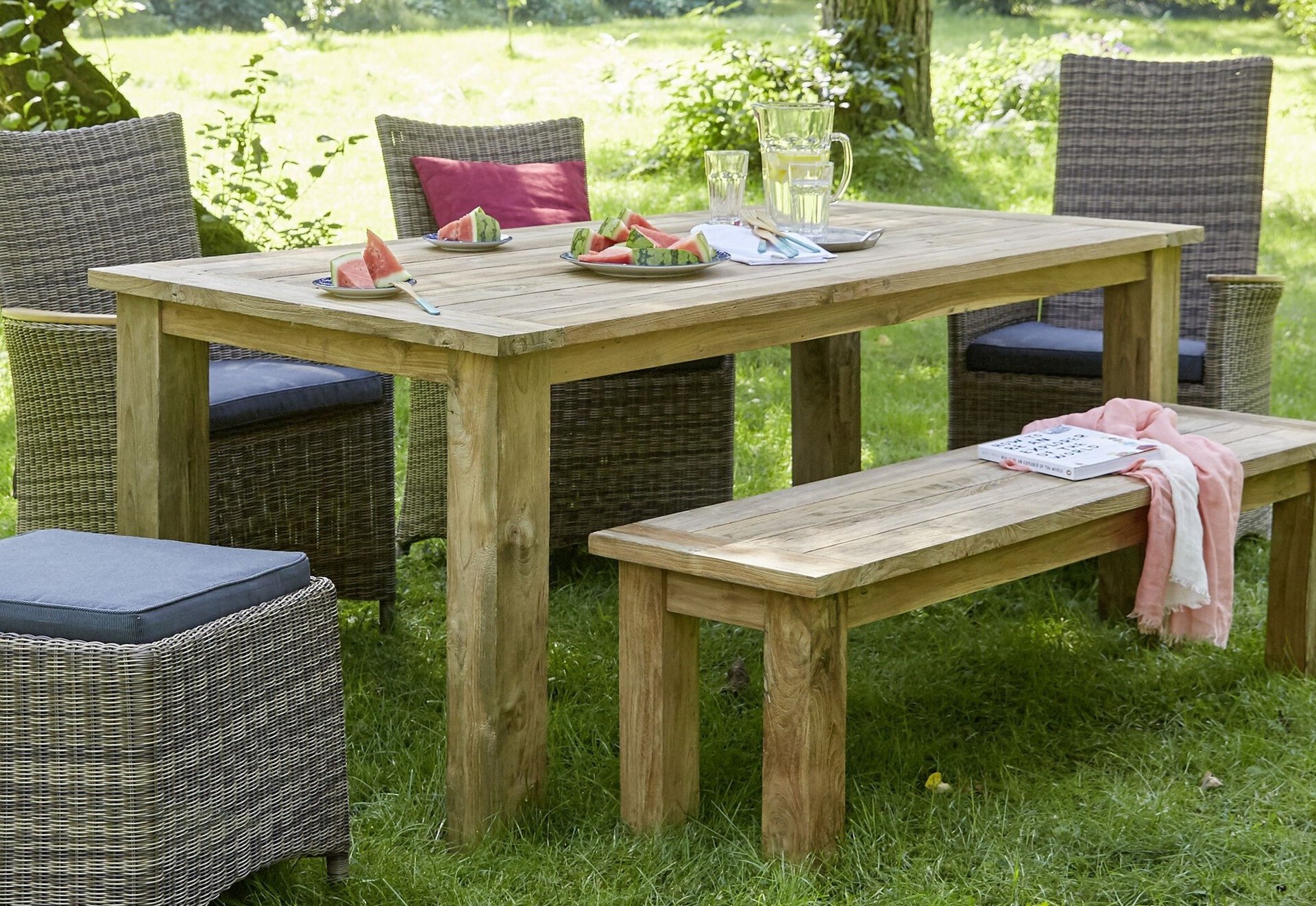 Gartentische aus Holz Möbel Inhofer