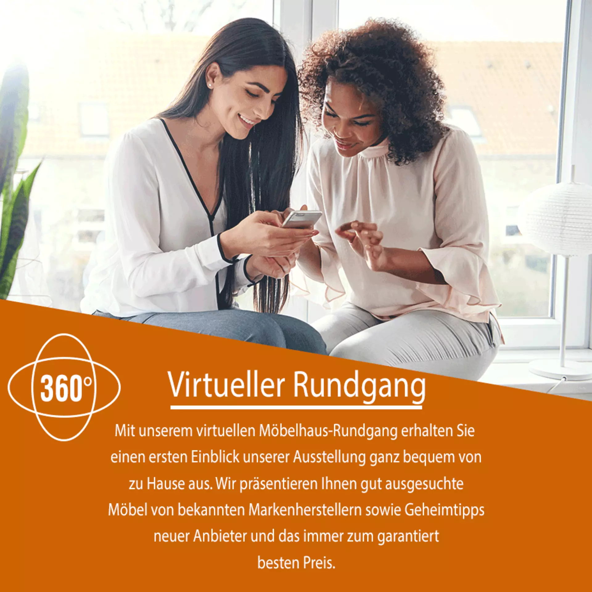 360° Virtueller Rundgang durch das Möbel Inhofer Einrichtungshaus.