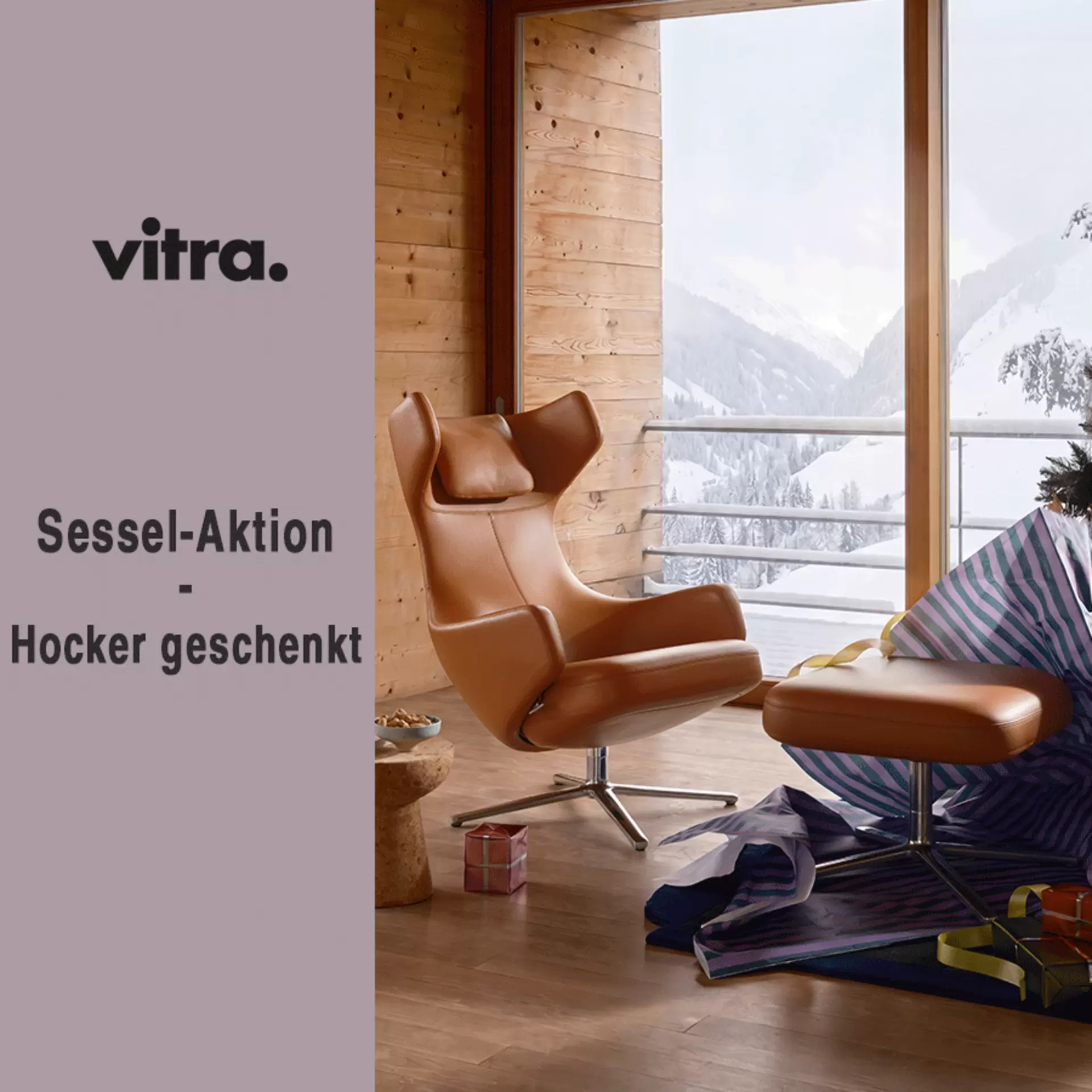 Vitra Geschenkaktion. Jetzt gratis Hocker sichern