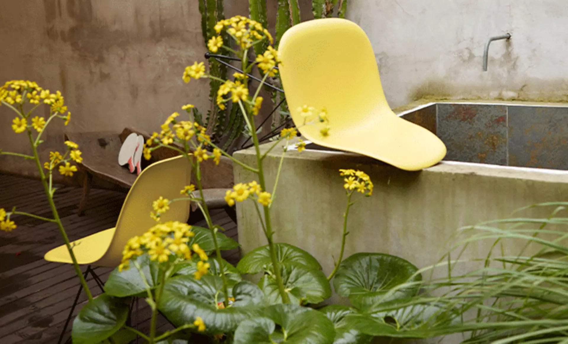 Der Eames Plastic Sidechair aus recyceltem Material von Vitra