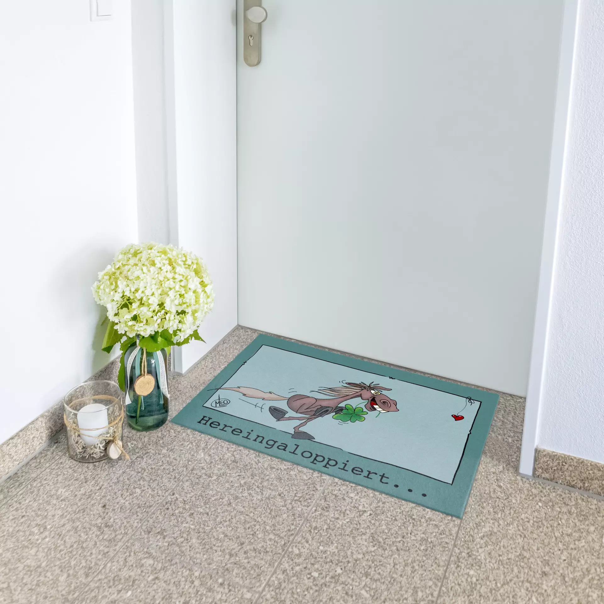 Türmatte Modern Printed La-Ko Textil 50 x 75 cm