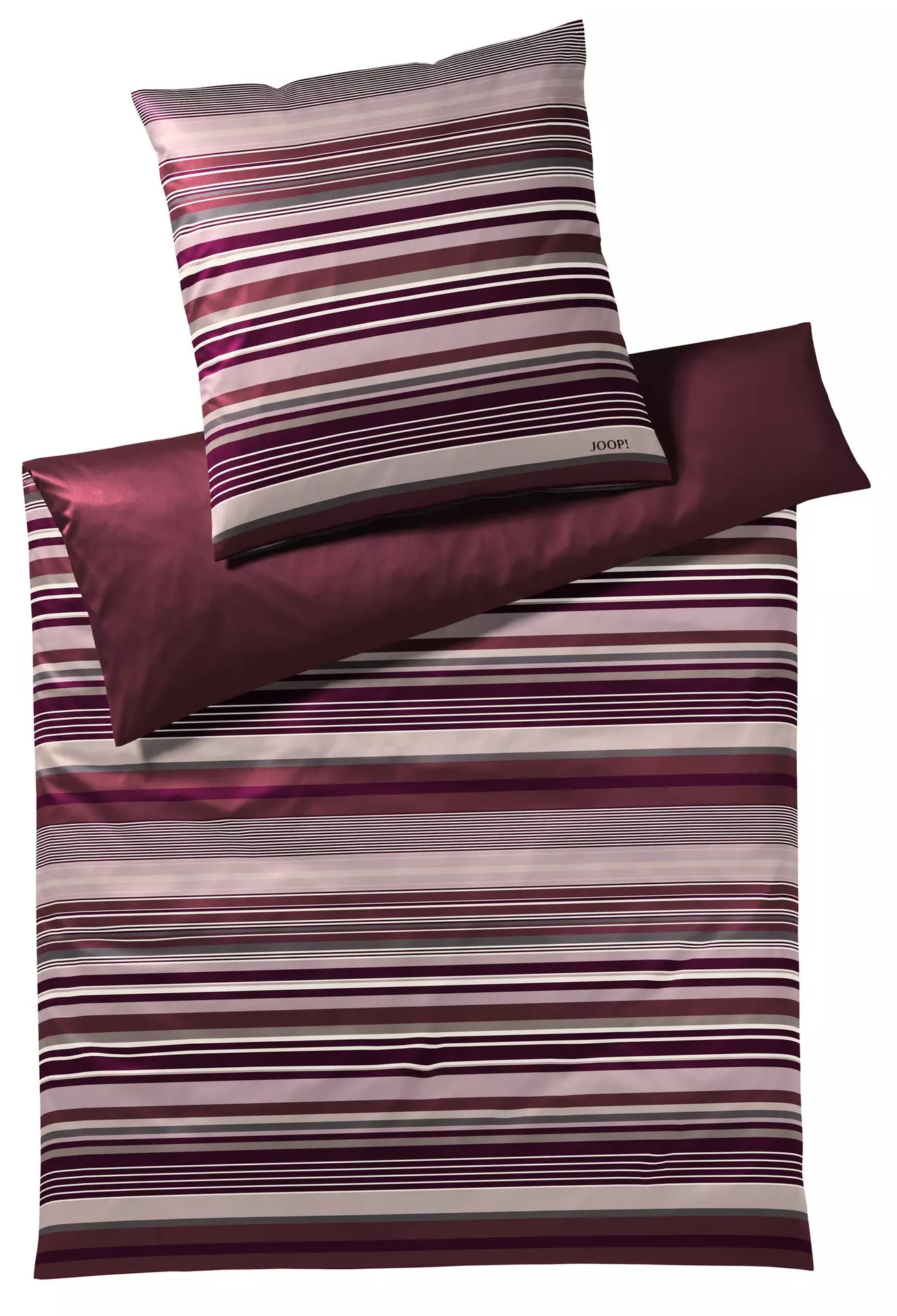 Satin-Bettwäsche Micro Lines JOOP Textil 135 x 200 cm