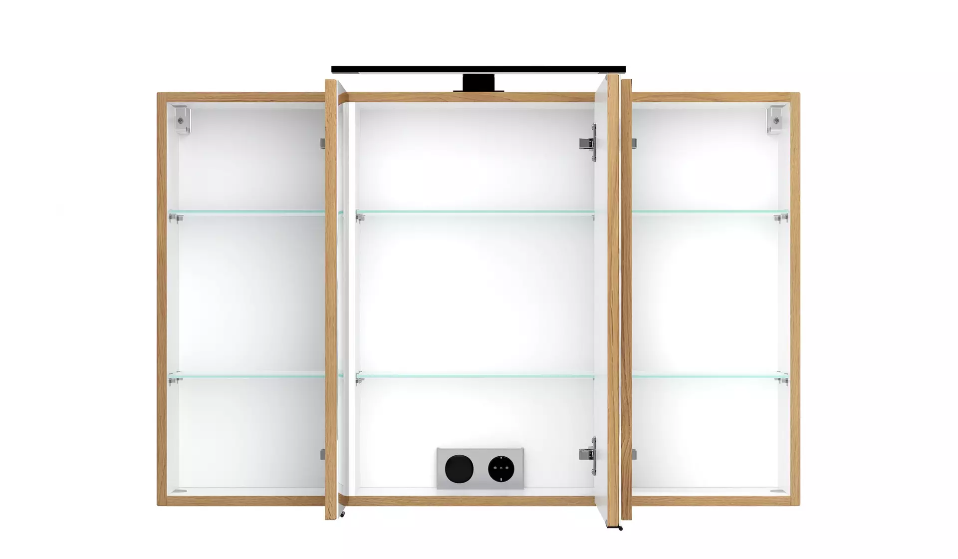 Spiegelschrank Caribu Vito Holzwerkstoff 