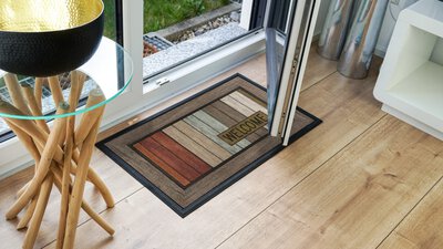 3. Bild von Türmatte ca. 75 x 45 cm braun