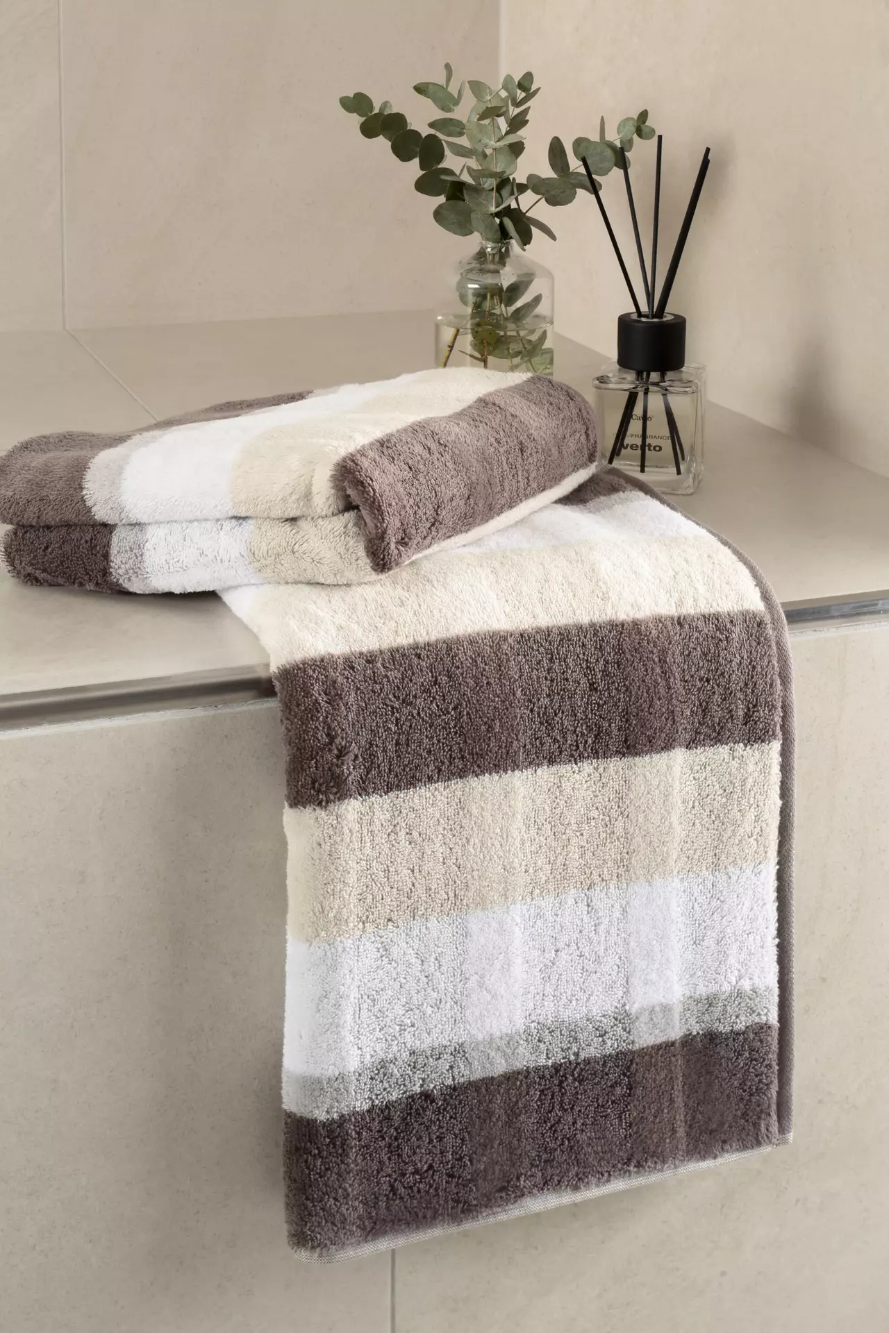 Handtuch Noblesse Stripes Streifen Cawö Textil 50 x 100 cm