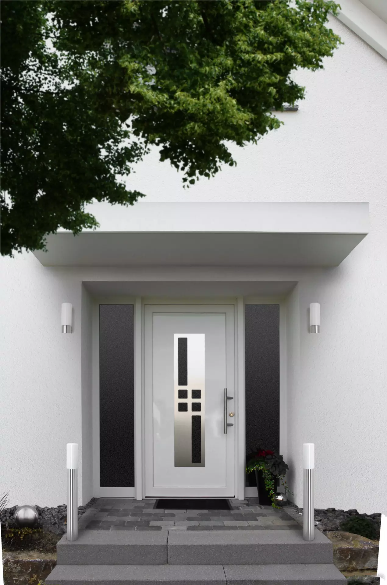 Wand-Aussenleuchte 43 CMD Metall 