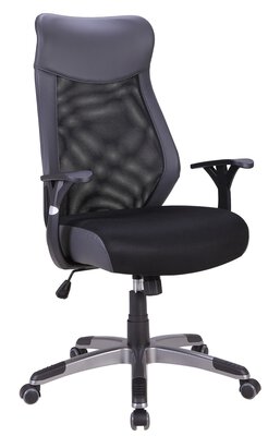 Bild von Büro-Drehstuhl Textil schwarz Vito