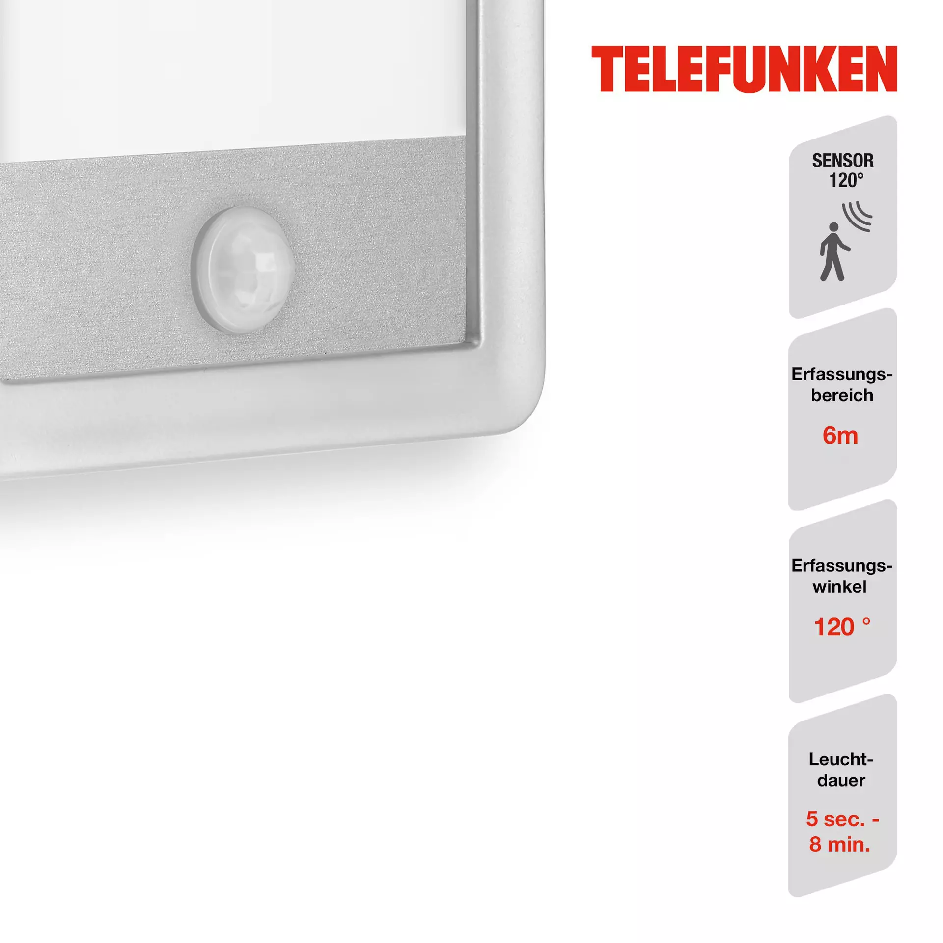 Wand-Aussenleuchte TELEFUNKEN Telefunken Kunststoff 