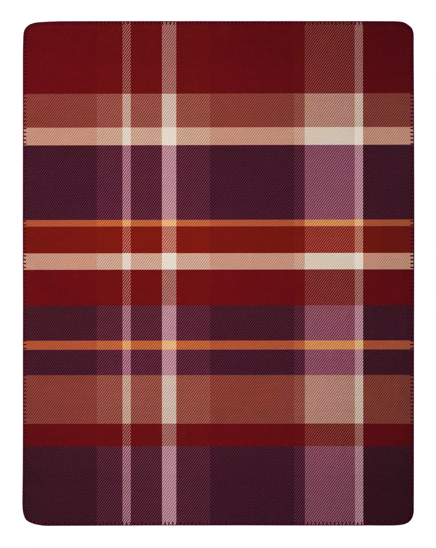 Wohndecke Ruby Passion Ruby Check BIEDERLACK Textil 150 x 200 cm