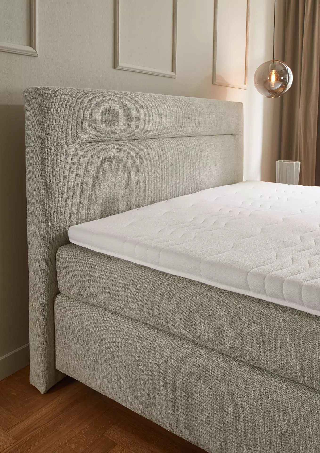 Boxspringbett LUVARA MONDO Metall 194 x 127 x 211 cm