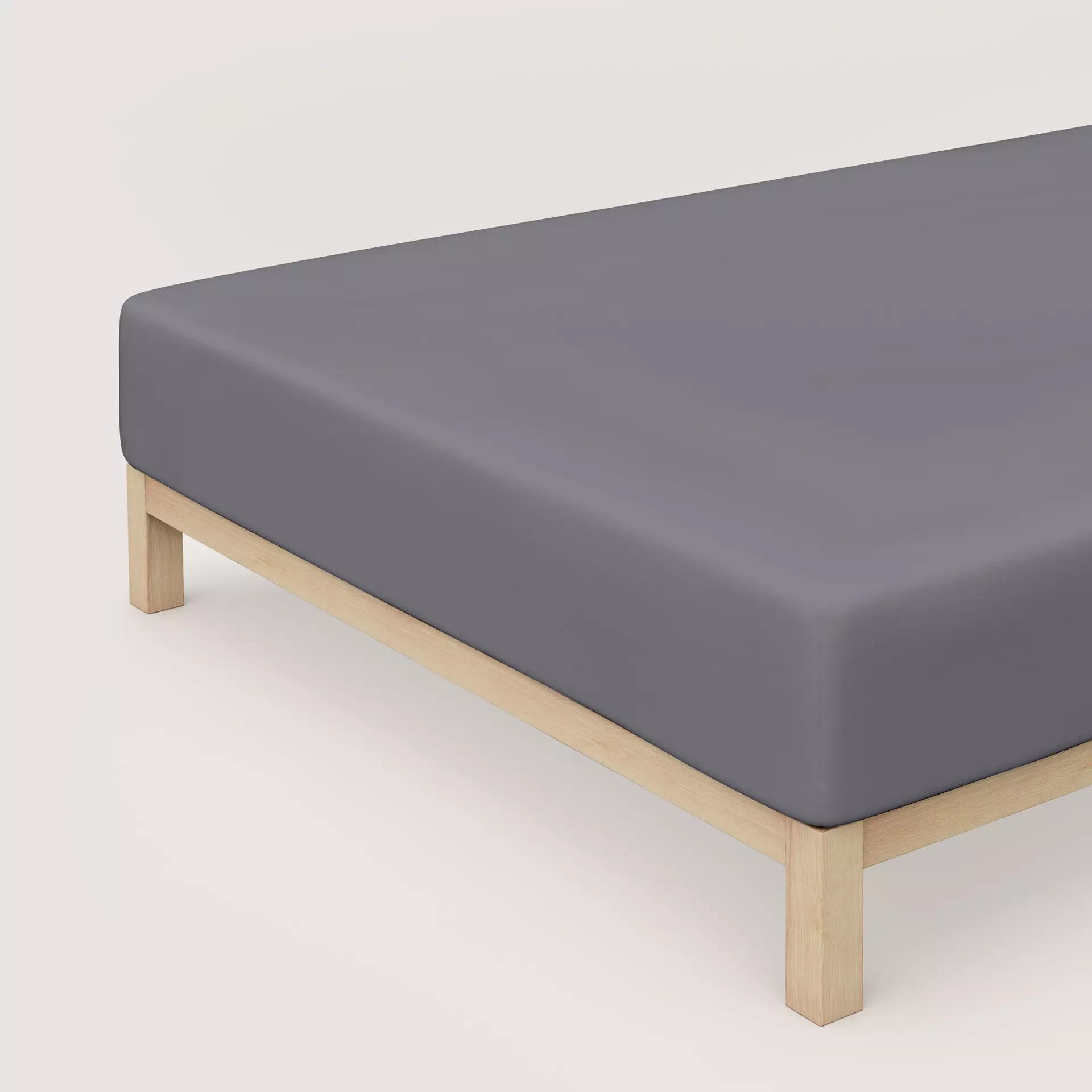 Boxspring-Spannbetttuch Pure Box 95%  Bio BW / 5% Elasthan Schlafgut Textil 100 x 220 cm