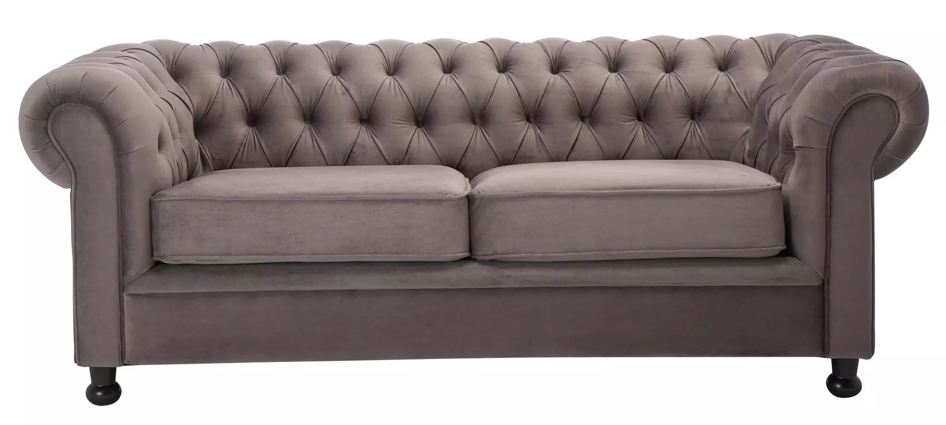 Einzelsofa Chesterfield CELECT Textil 192 x 75 x 90 cm