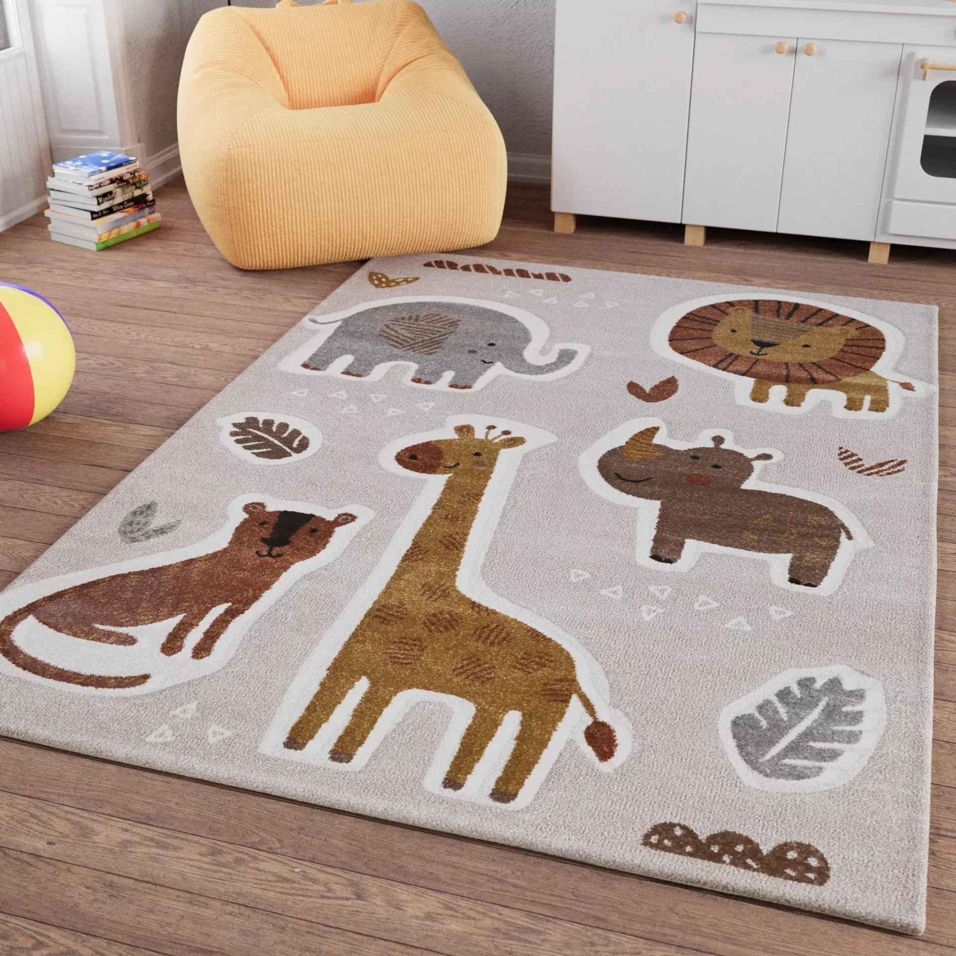 Kinderteppich Nala & Friends Smart Kids Textil 80 x 1 x 150 cm