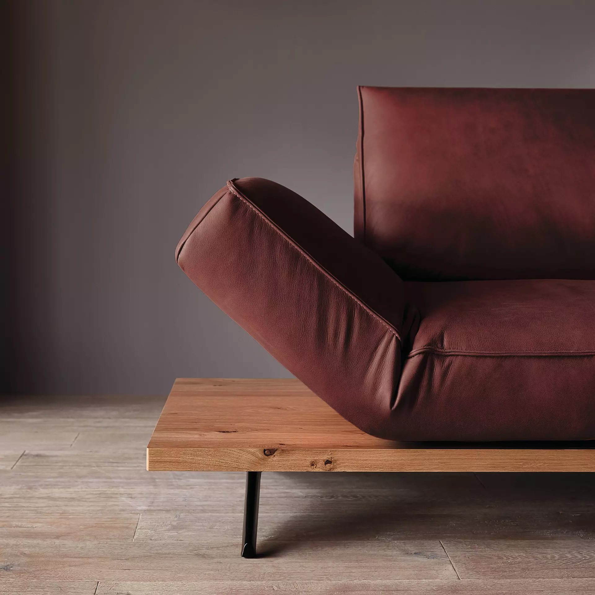 Sofa 2,5-Sitzer PHOENIX Koinor Leder 88 x 90 x 240 cm