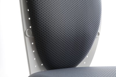 3. Bild von Drehstuhl TOPSY VITO Vito Textil grau ca. 60x94x60 cm