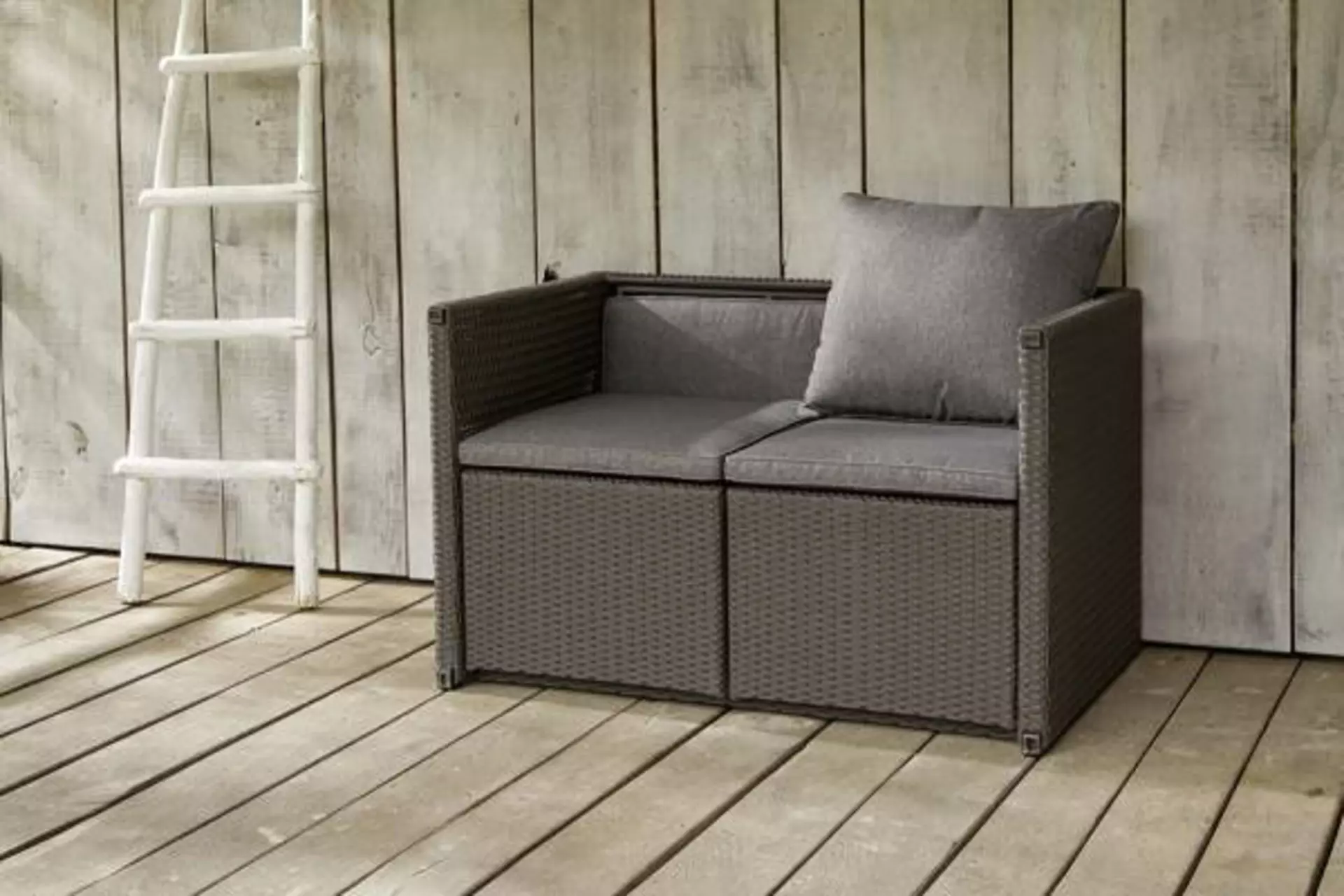 Balkon-Set LORENA Outdoor Textil 71 x 71 x 116 cm