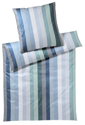 Bild von Jersey-Bettwäsche Elegante grün