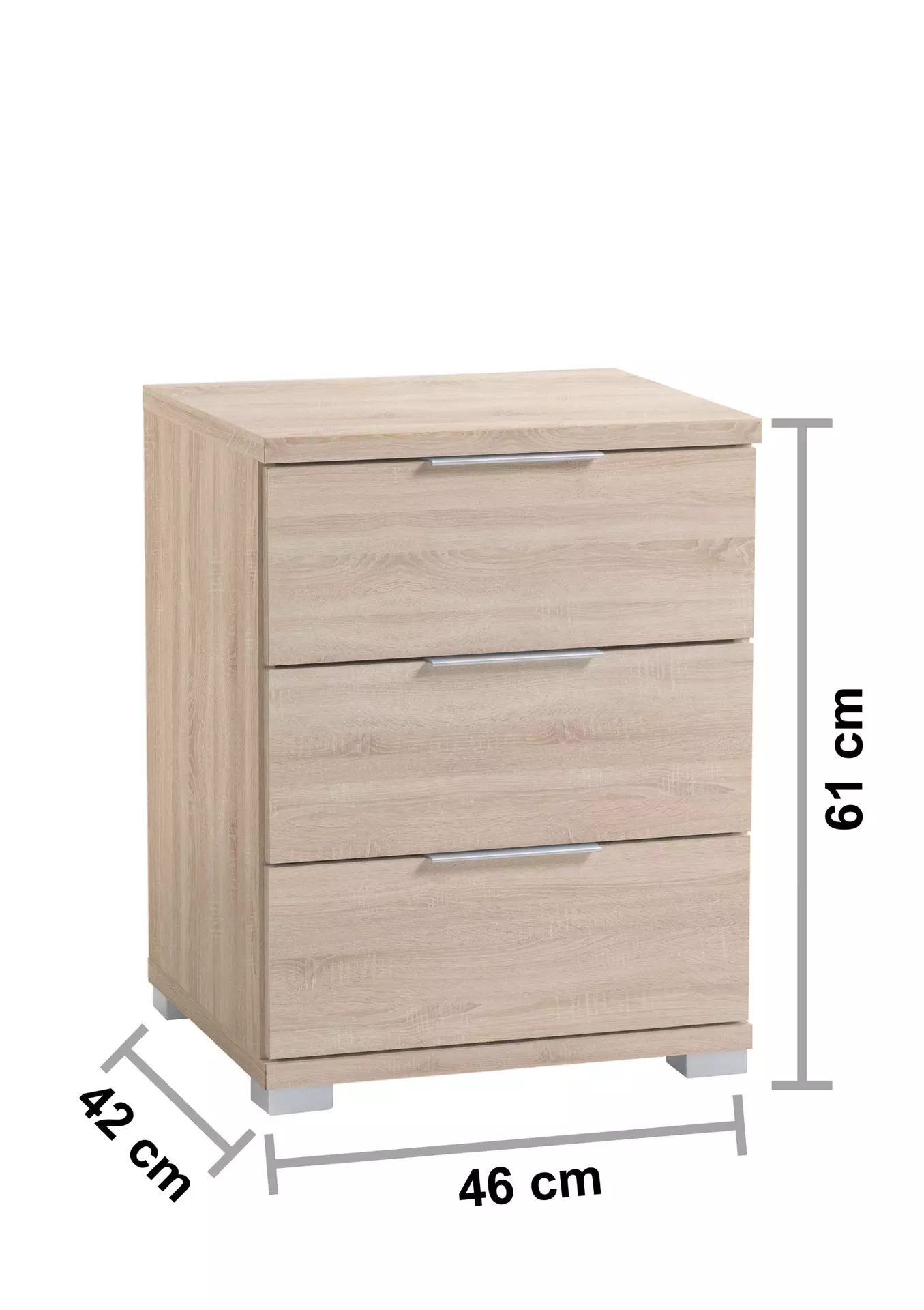 Nachttisch Smilla Dreamoro Holzwerkstoff 46 x 61 x 42 cm