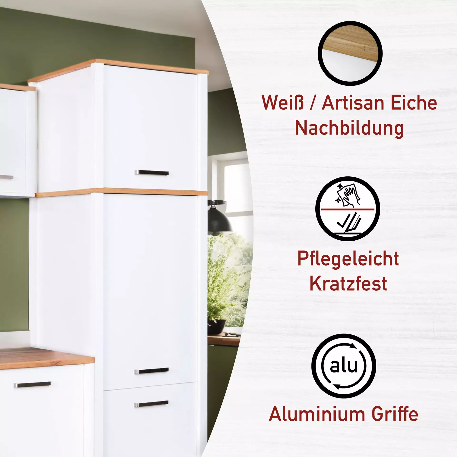 Hängeschrank Sicilia Inter Link Holzwerkstoff 60 x 60 x 70 cm