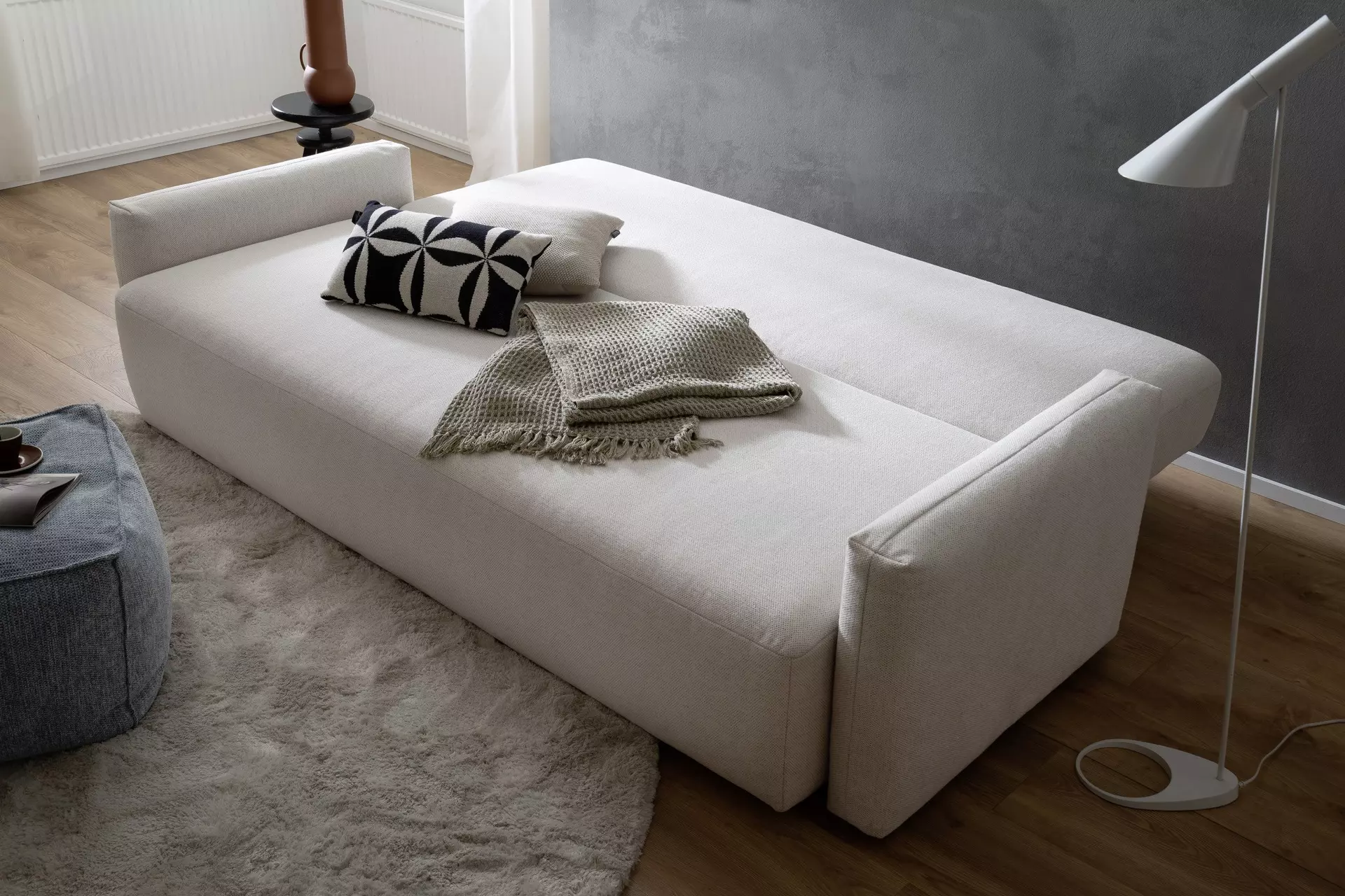 Schlafsofa ARNE LASCONDO Textil 108 x 75 x 233 cm