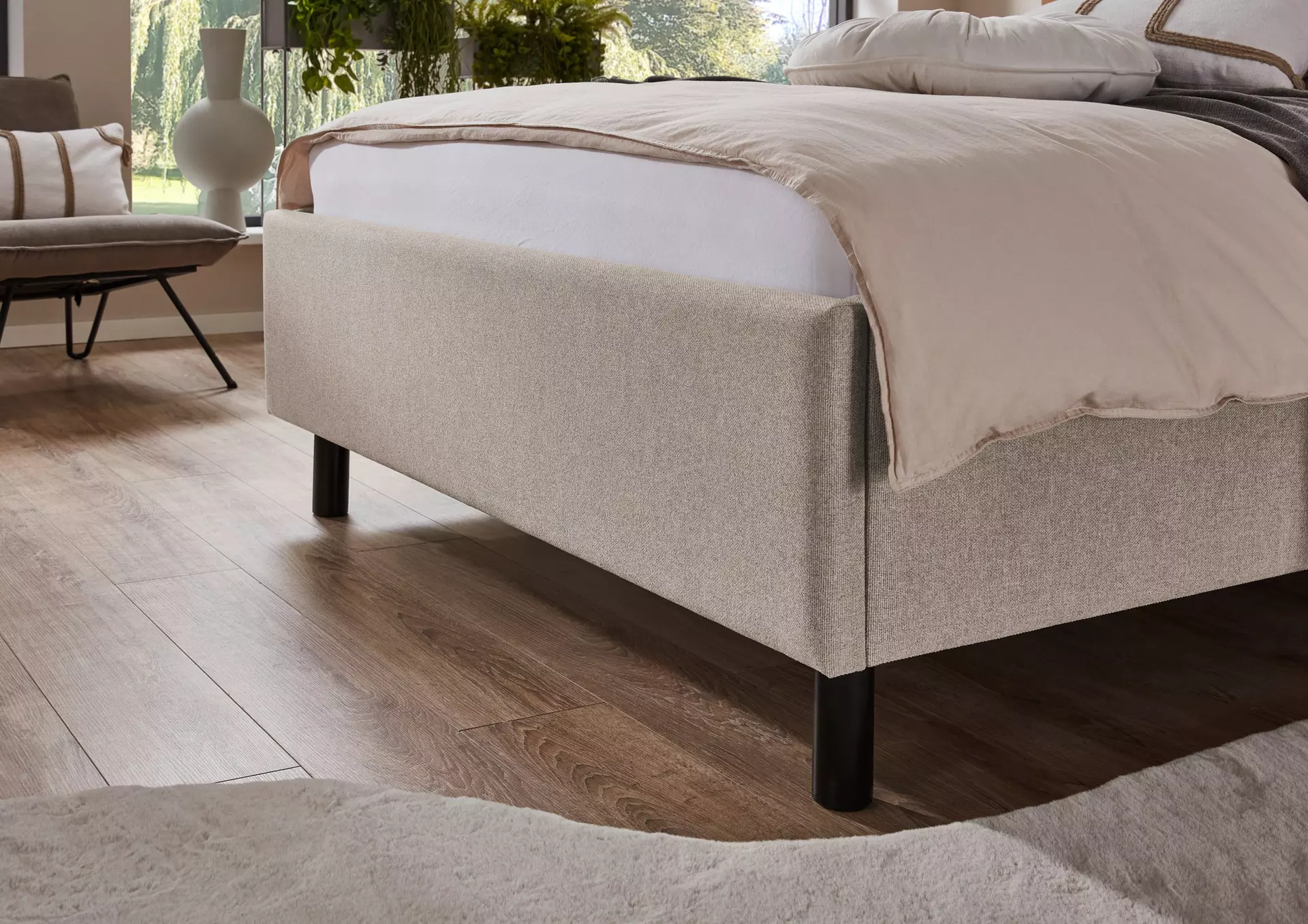 Polsterbett Lift Up Meise Möbel Textil 142 x 120 x 217 cm