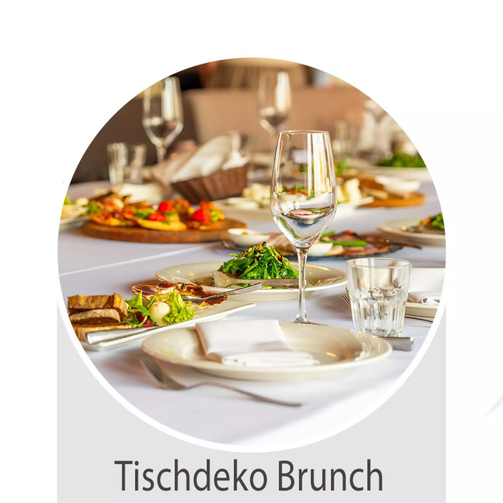 Tischdeko für Brunch - Vorschaubild