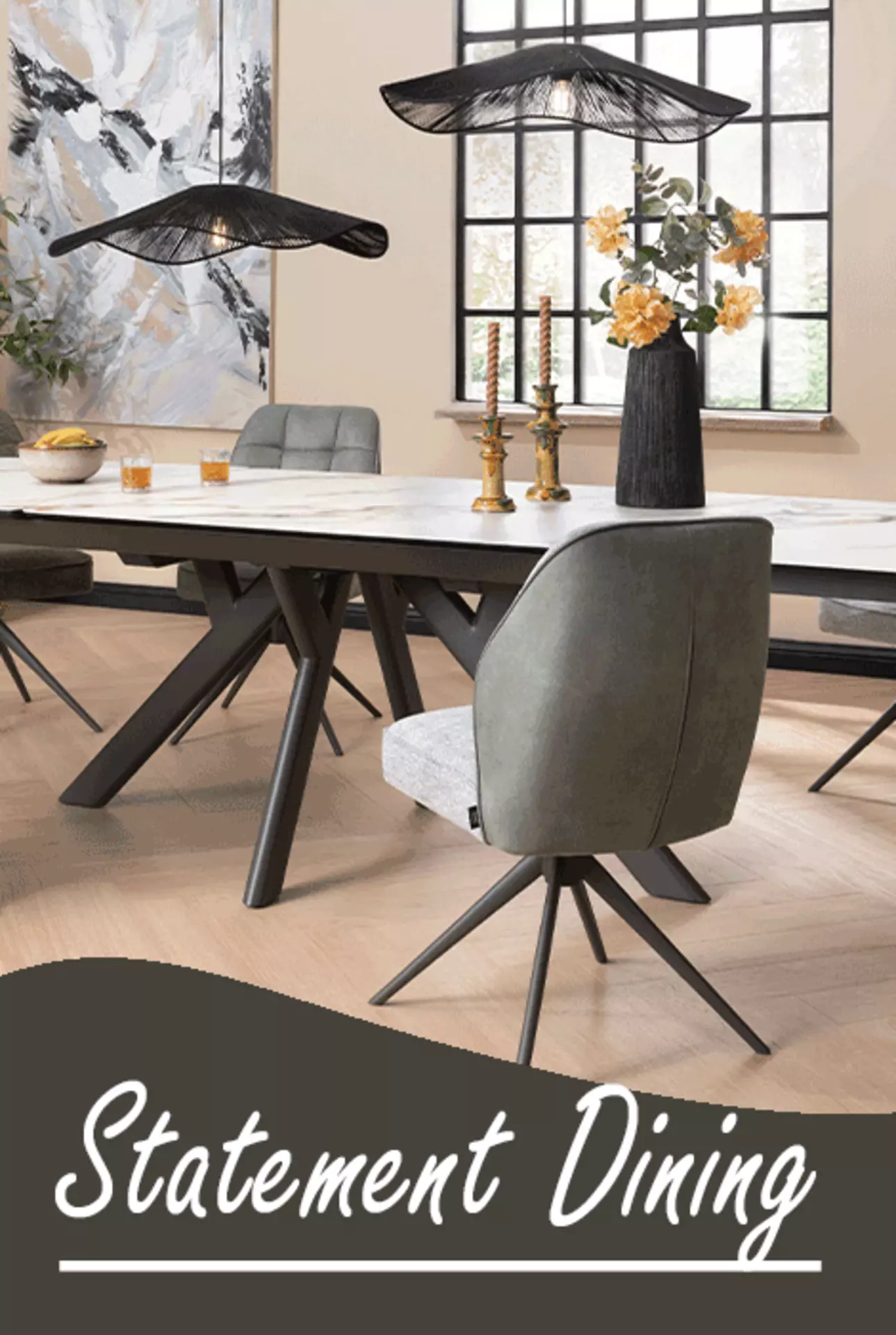 Jetzt entdecken: Esszimmer mit Statement-Charakter gestalten – Räume mit Persönlichkeit und Ausdruck
