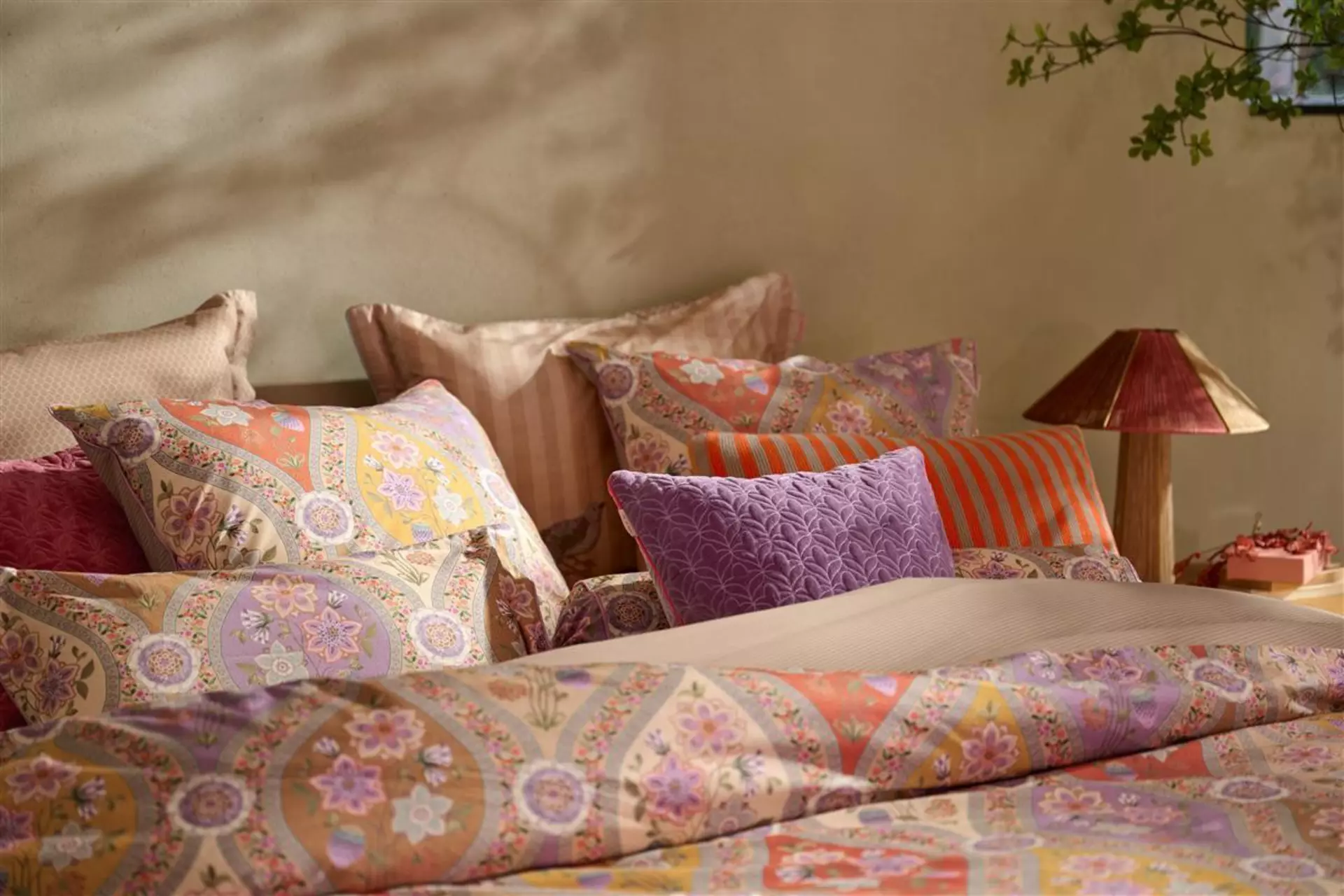 Perkal-Bettwäsche Ornamento Ramo PIP STUDIO Textil 135 x 200 cm