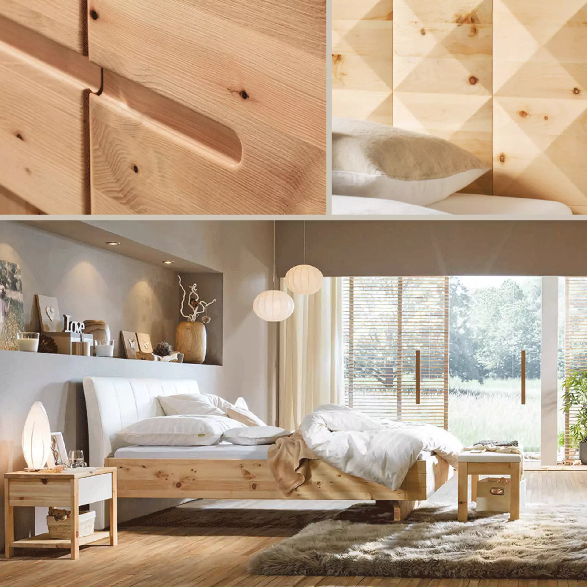 Zirbe - Die Königin der Alpen im Schlafzimmer