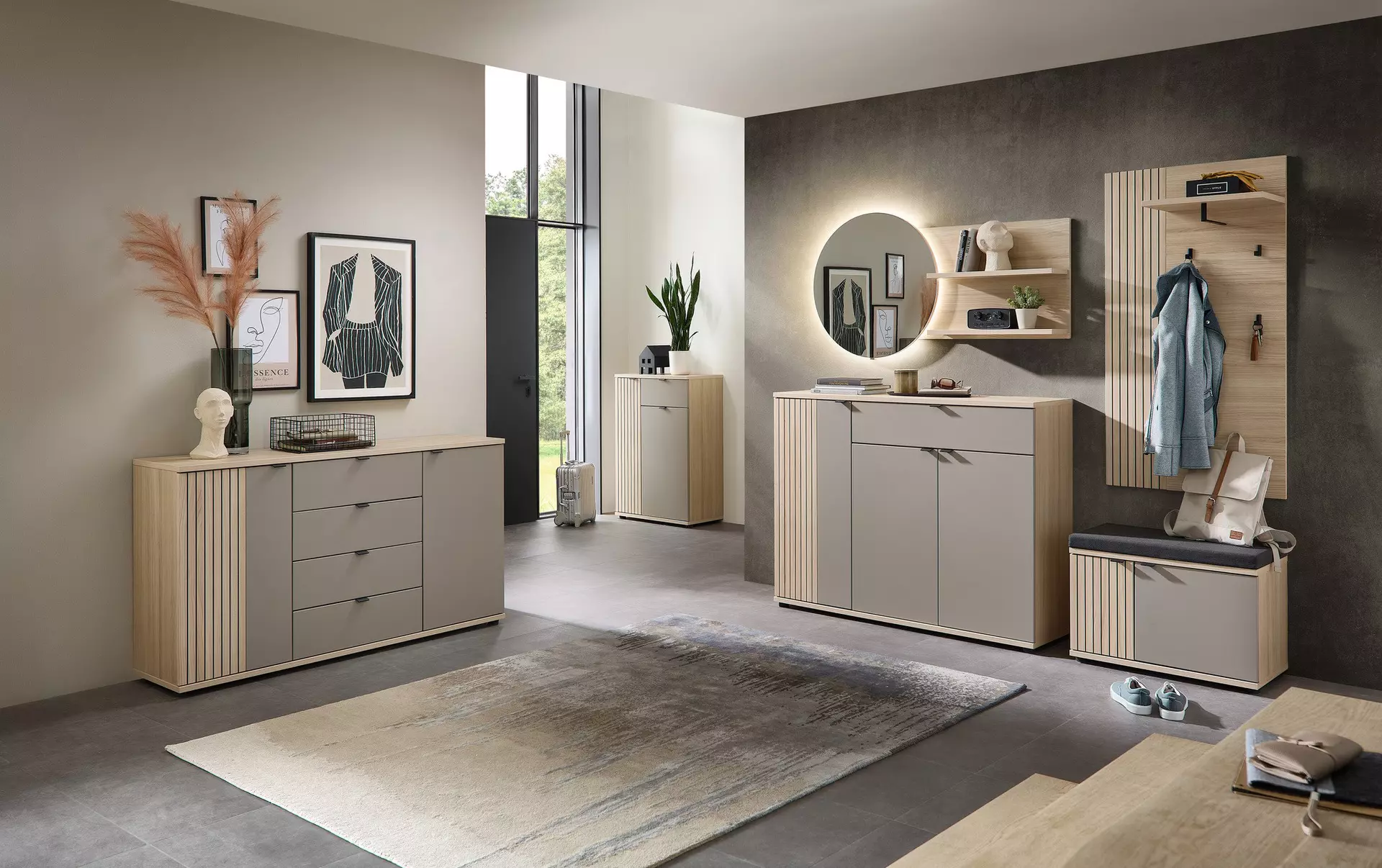 Kommode PISA Innostyle Holzwerkstoff 38 x 84 x 149 cm