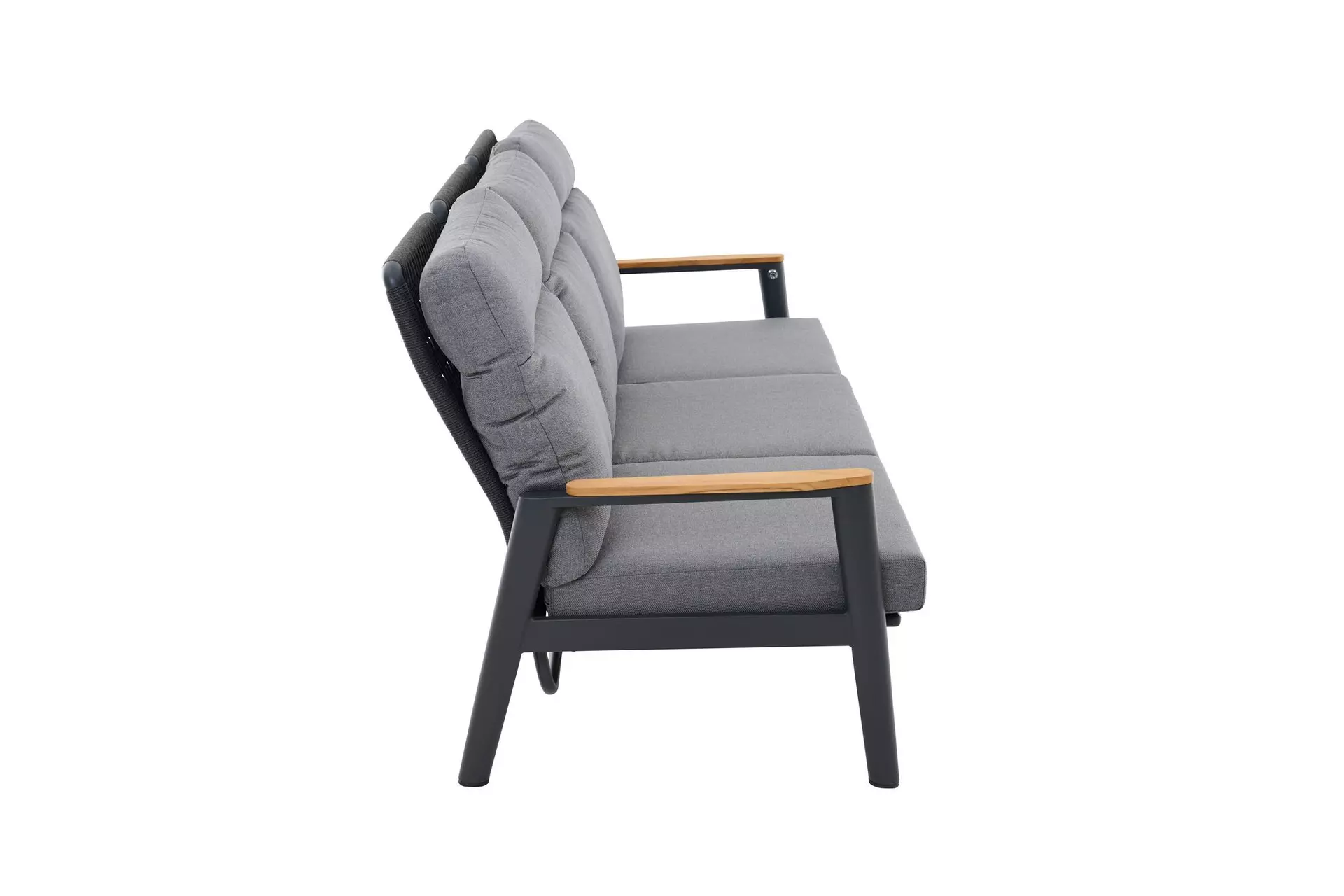 Loungesofa CORTINA Outdoor Textil 209 x 97 x 81 cm