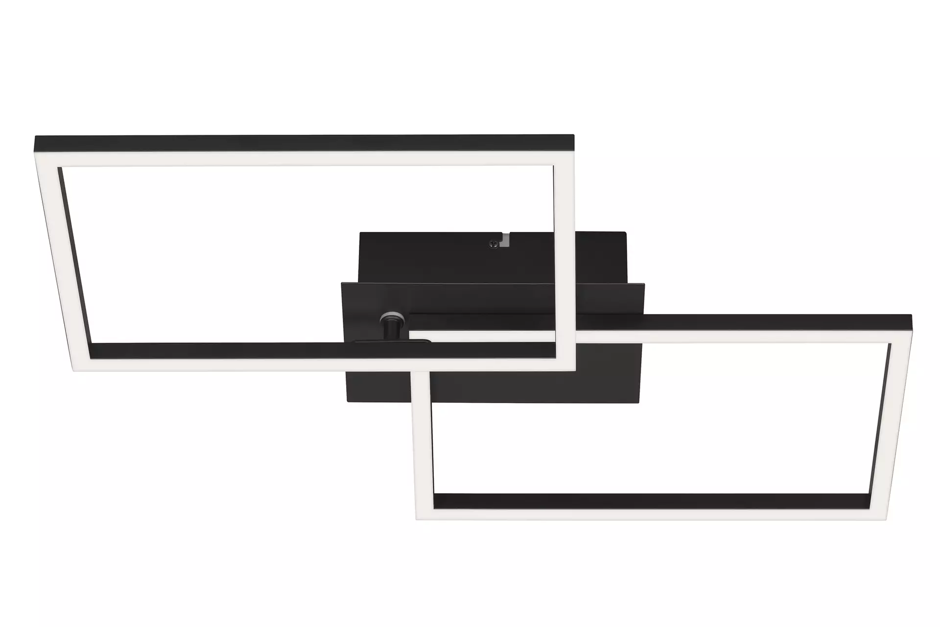 Deckenleuchte FRAME Briloner Metall 50 x 8 x 39 cm