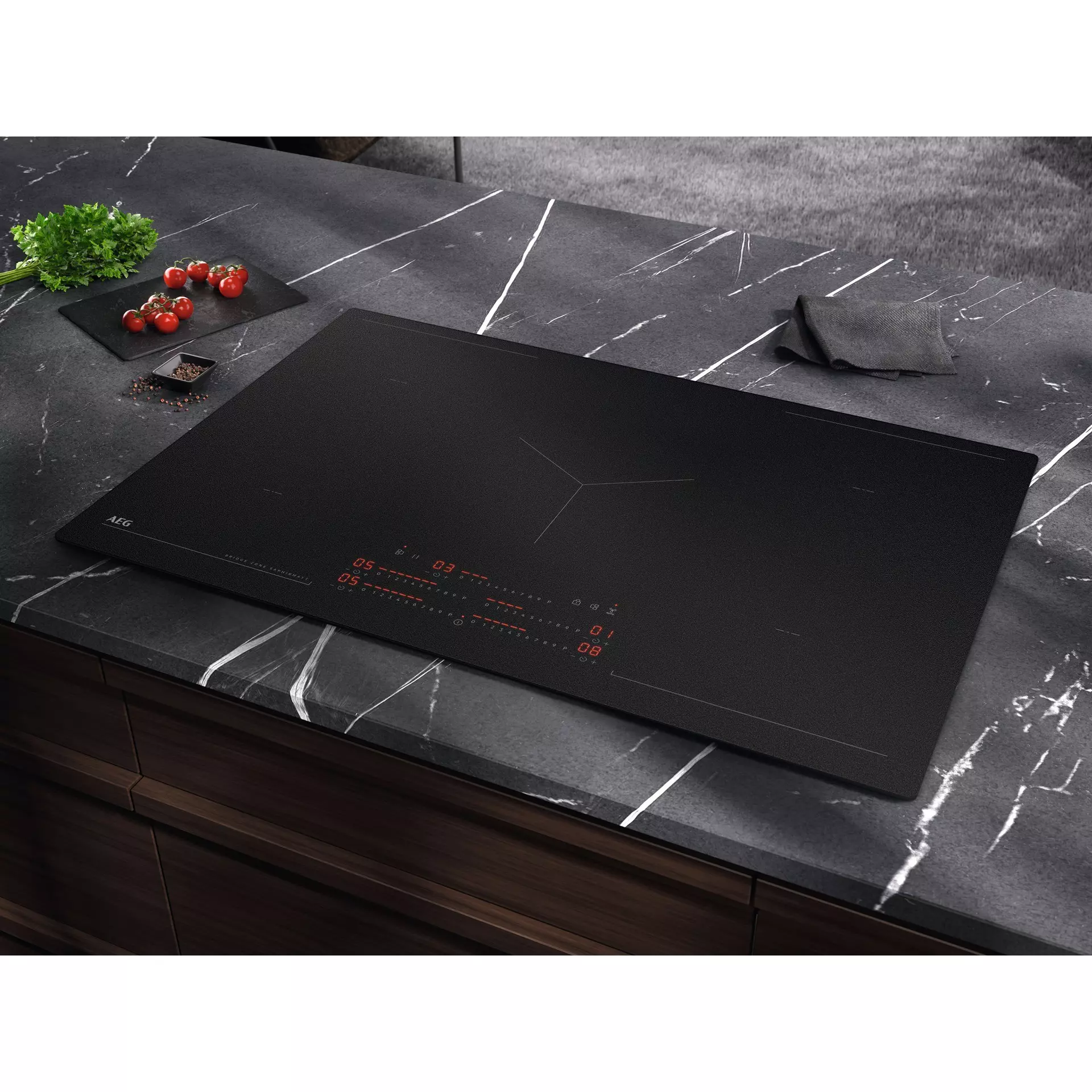 Kochfeld KID6857IS AEG Glas 77 x 49 x 51 cm