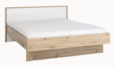 Bild von Bett ca. 200 x 0 x 180 cm Composad braun