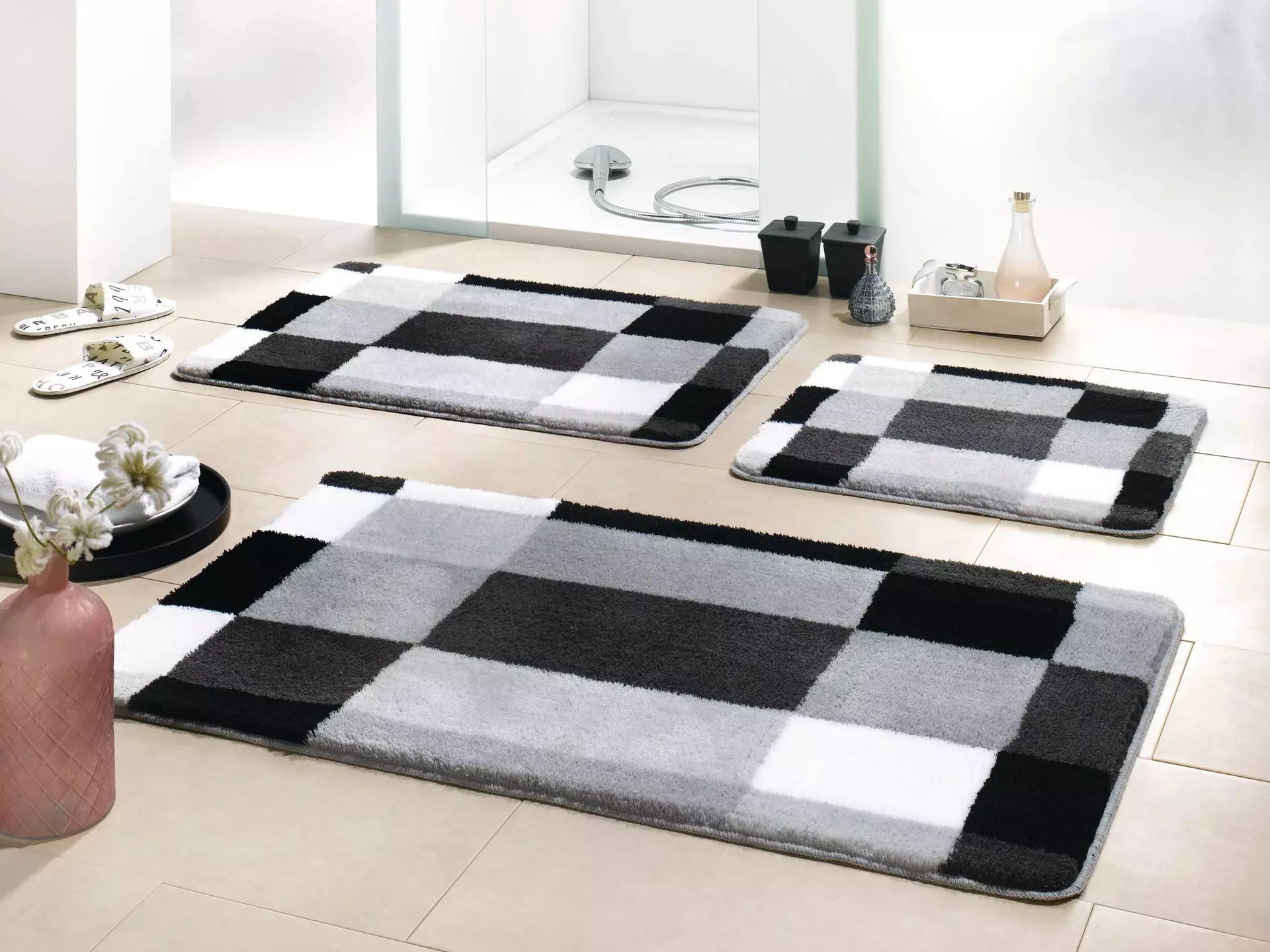 Badteppich Edge Kleine Wolke Textil 50 x 2 x 60 cm