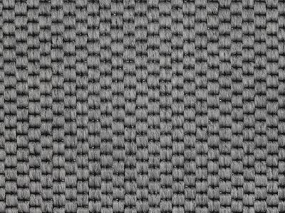 6. Bild von Maschinenwebteppich ca. 133 x 67 cm grau