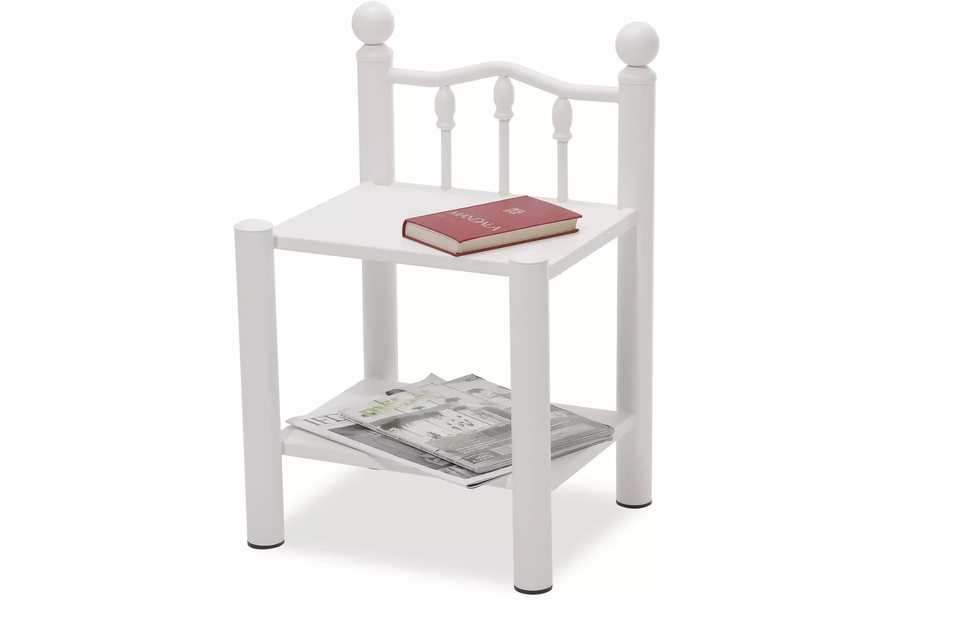 Nachttisch SATURN inbuy Metall 40 x 68 x 45 cm