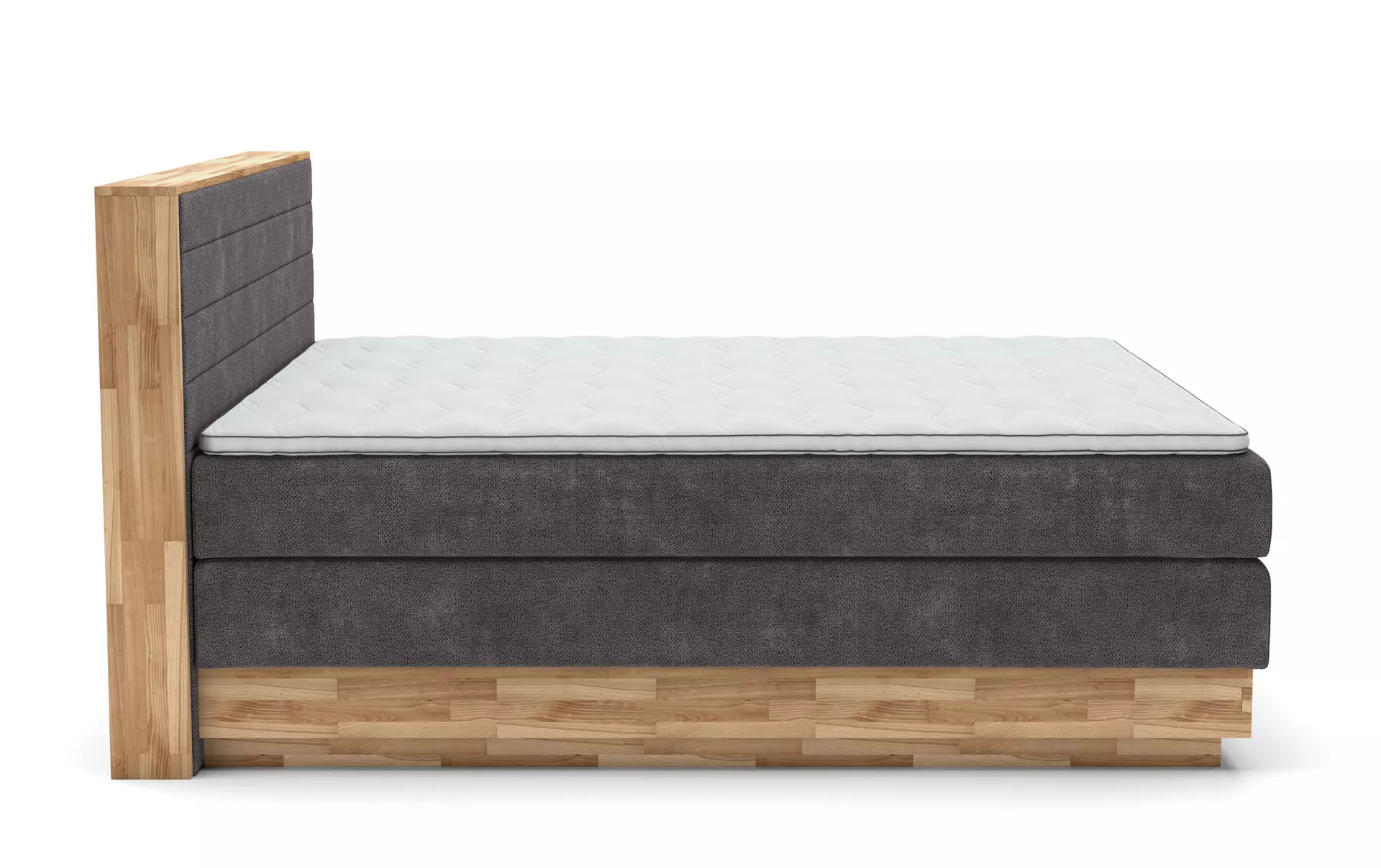 Boxspringbett MONREAL Coco Schlafen Textil 219 x 113 x 184 cm