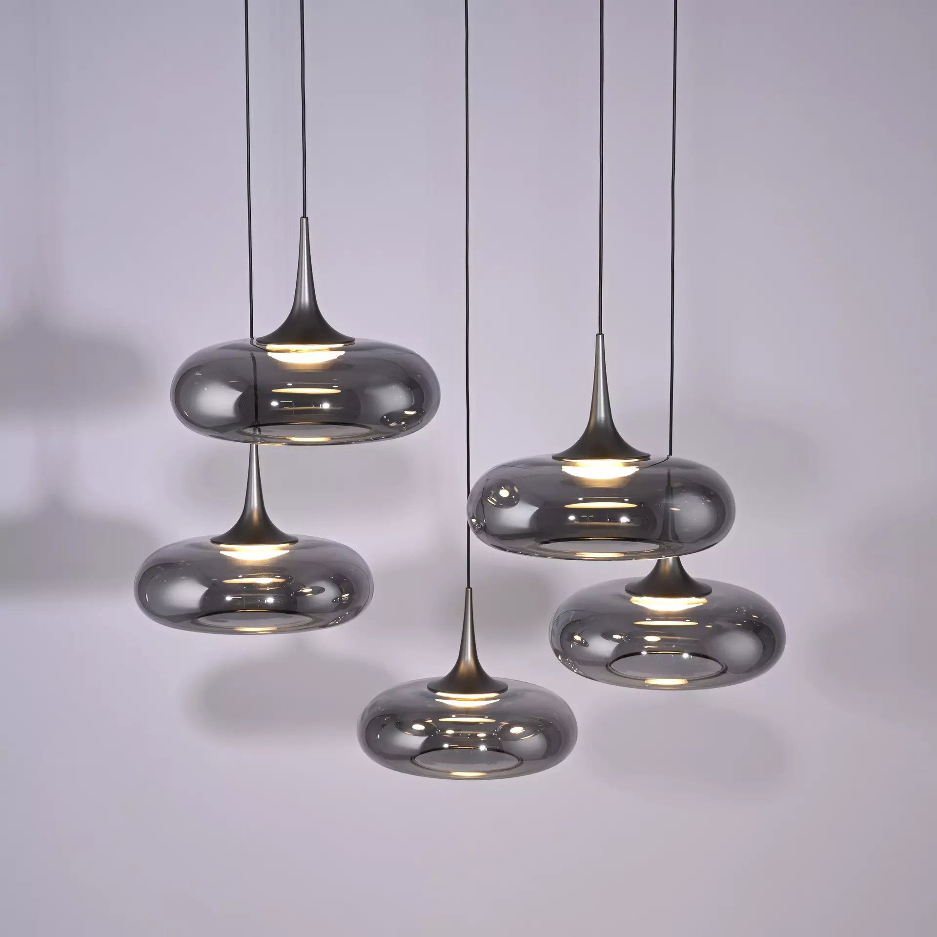 Hängeleuchte SW POSH SCHÖNER WOHNEN-Kollektion Metall 62 x 200 x 62 cm