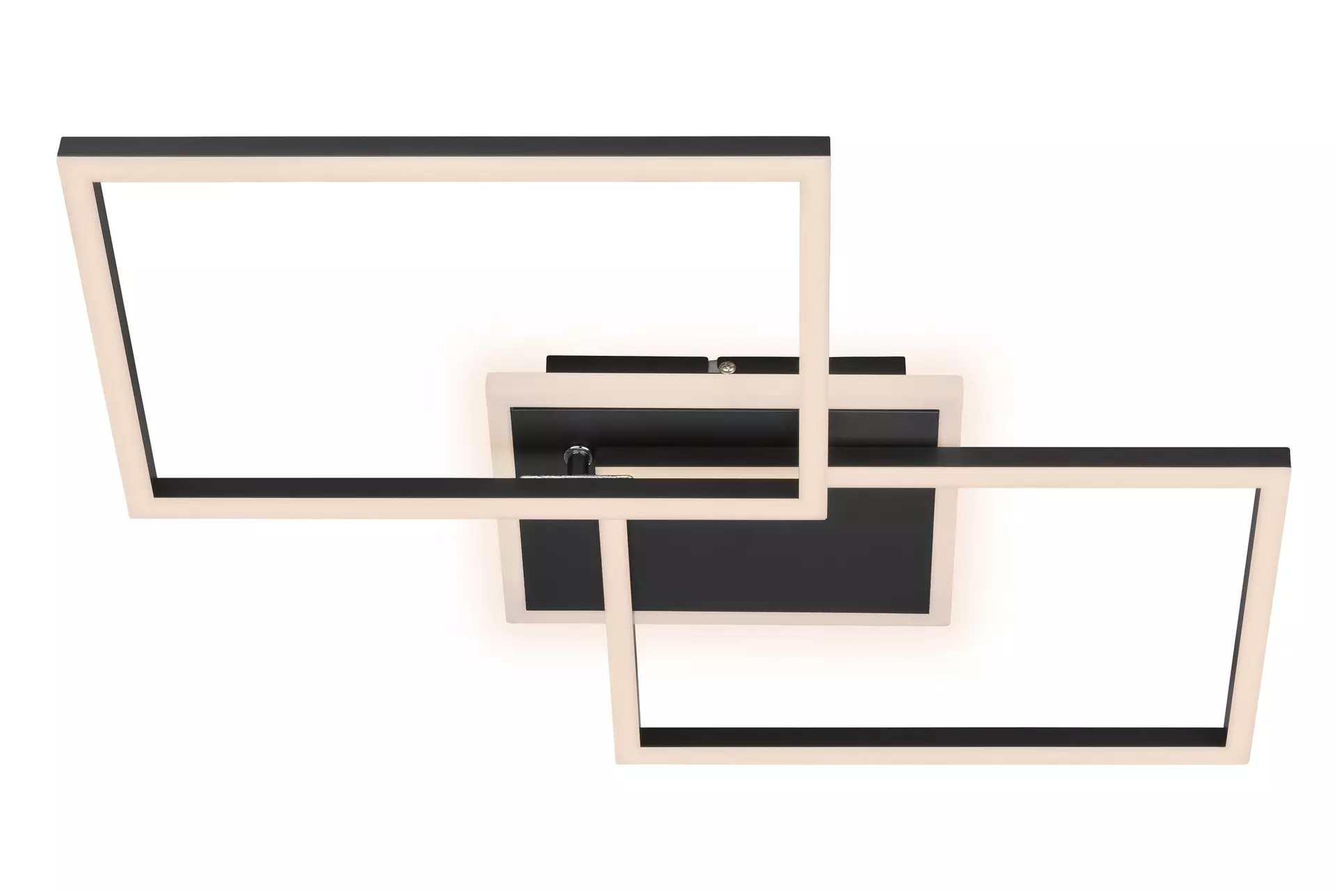 Deckenleuchte FRAME Briloner Metall 50 x 8 x 38 cm