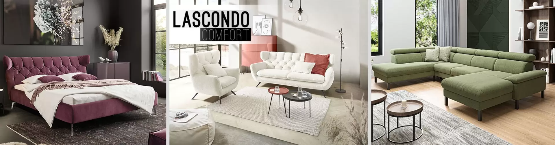 Luxsuriöse Sitz und Liege Polstermöbel von Lascondo