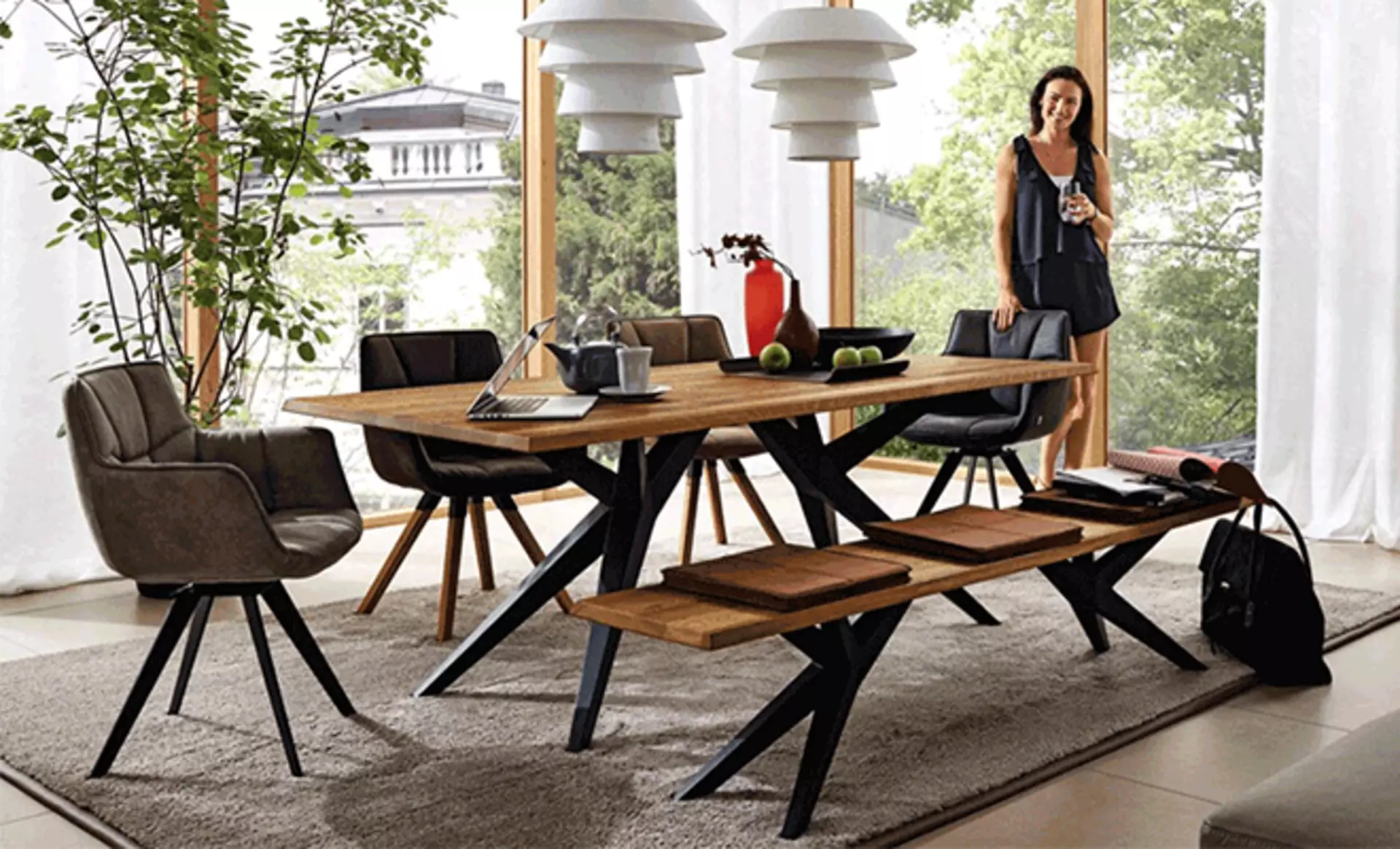 Modernes Esszimmer 660x400px