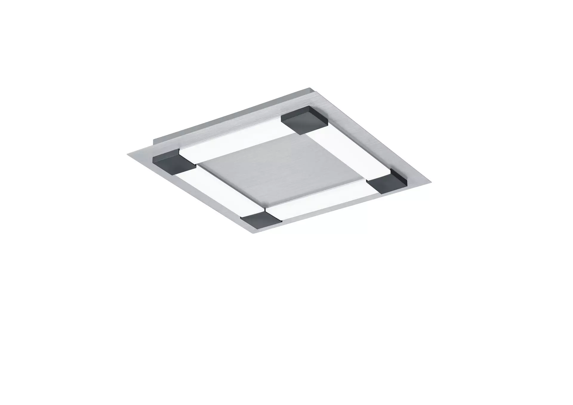 Smart-Home-Leuchten PLAIN Bopp Metall 48 x 6 x 48 cm