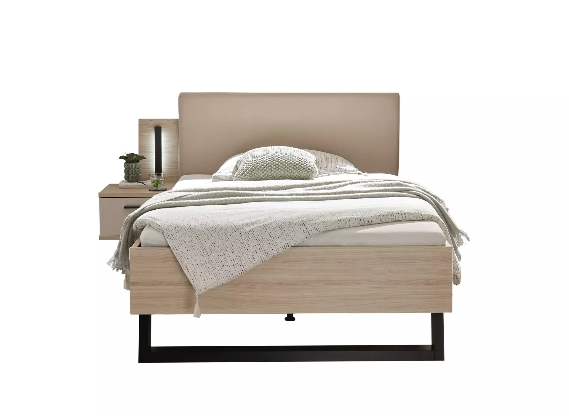 Bett Assume Vito Holzwerkstoff 126 x 98 x 214 cm