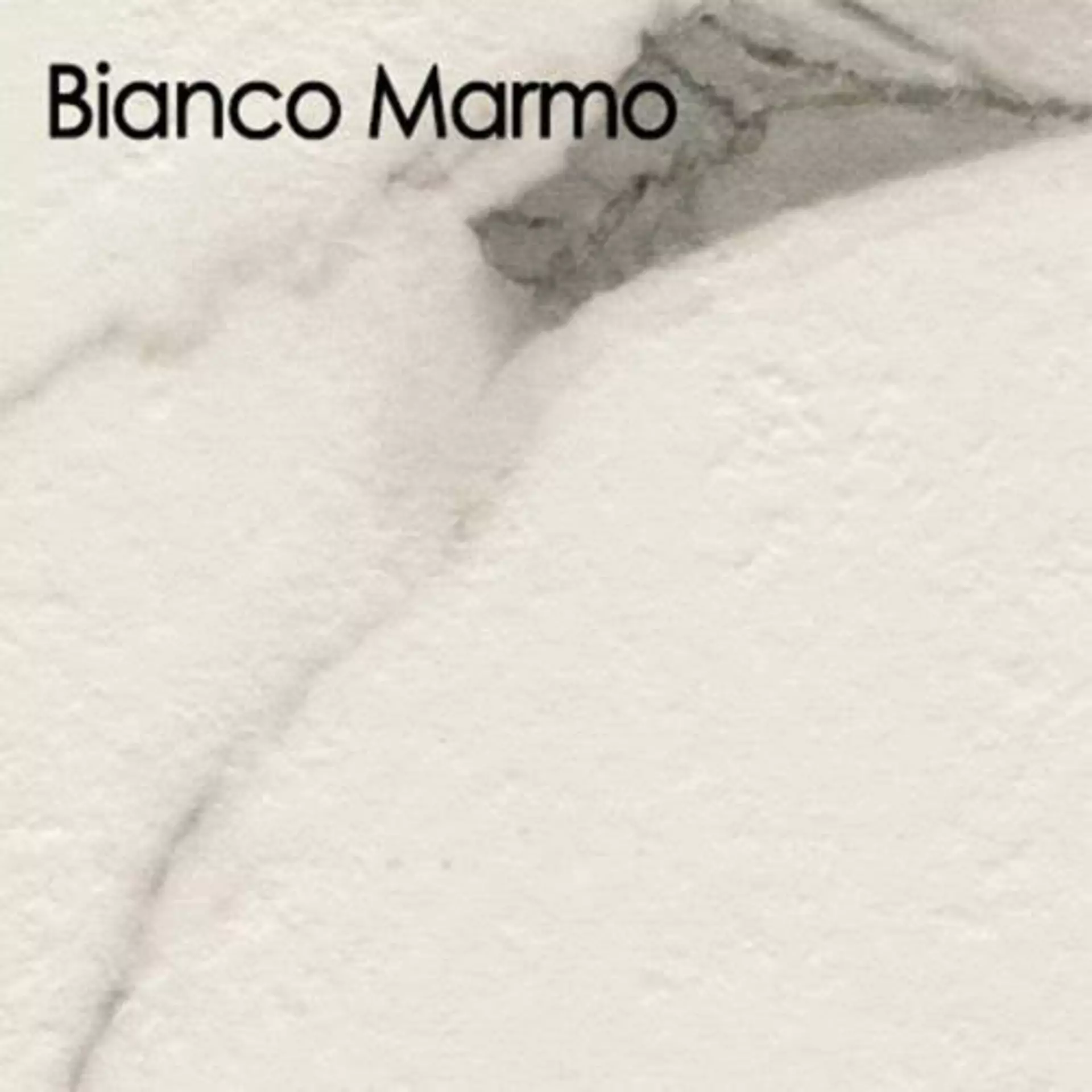 Arbeitsplatte aus Keramik in der weißen Marmoroptik Bianco Marmo