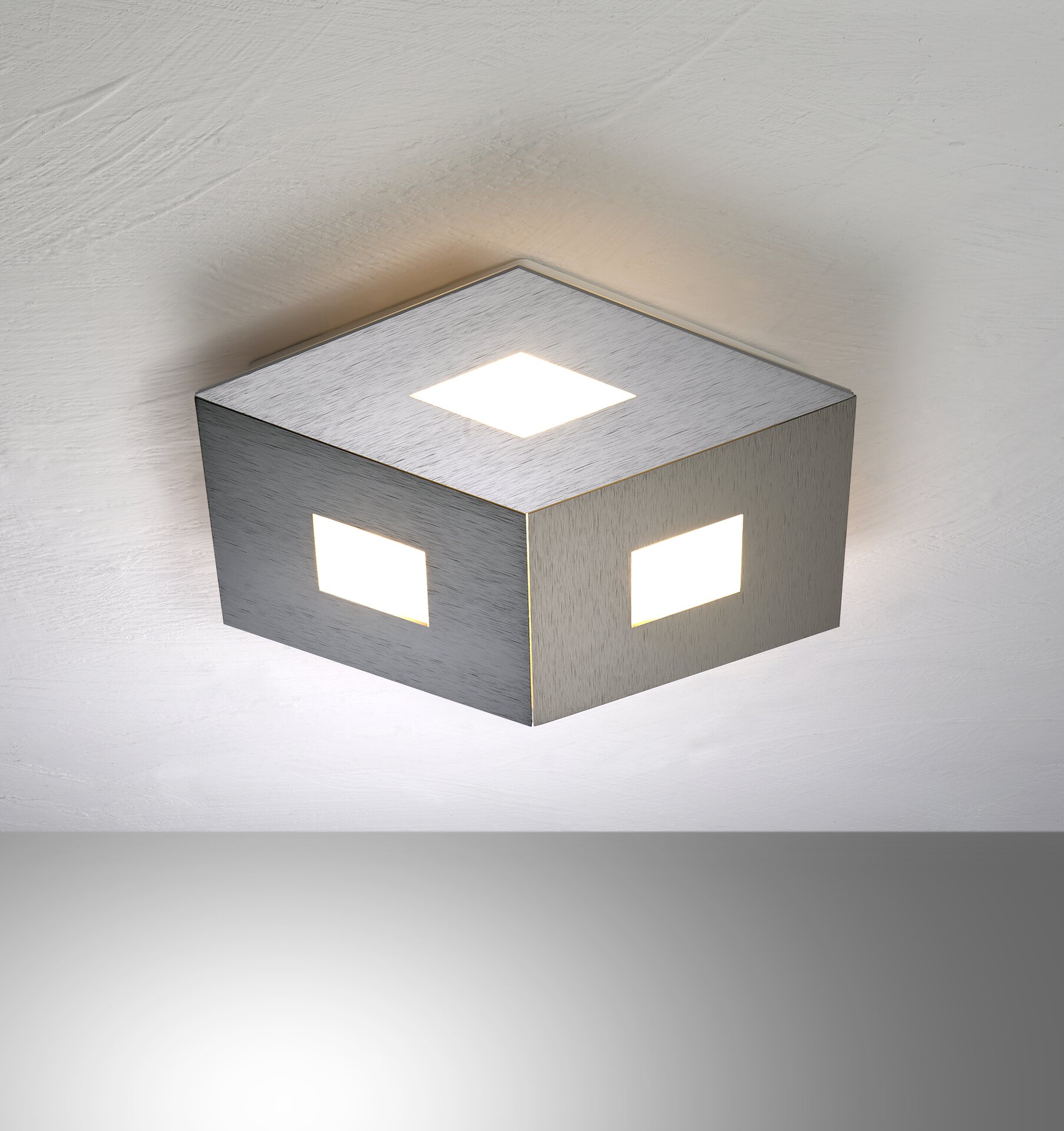 Deckenleuchte BOX COMFORT Bopp Metall mehrfarbig ca. 35x4x35 cm | Möbel