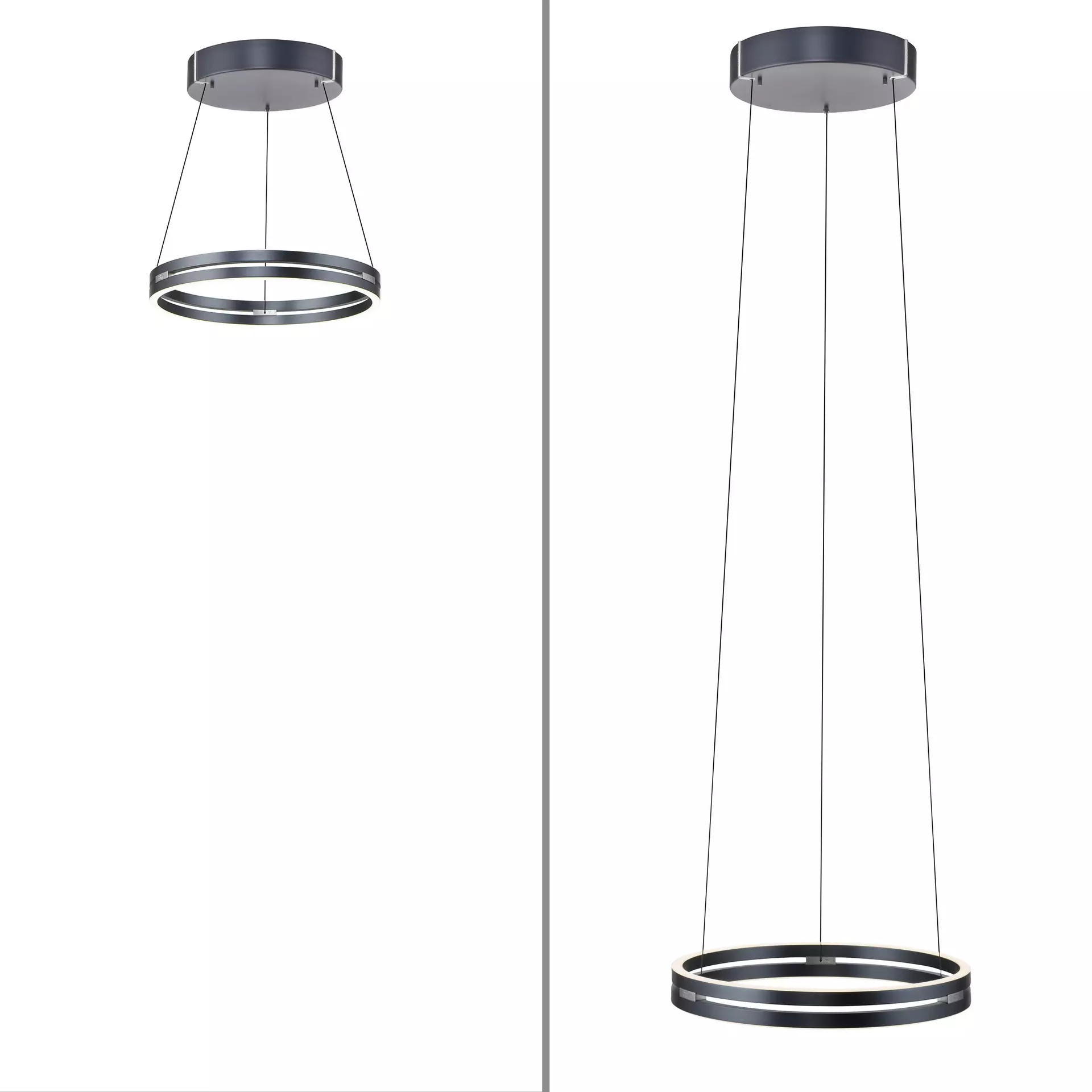 Hängeleuchte PURE E-Loop Paul Neuhaus Metall 50 x 350 x 50 cm